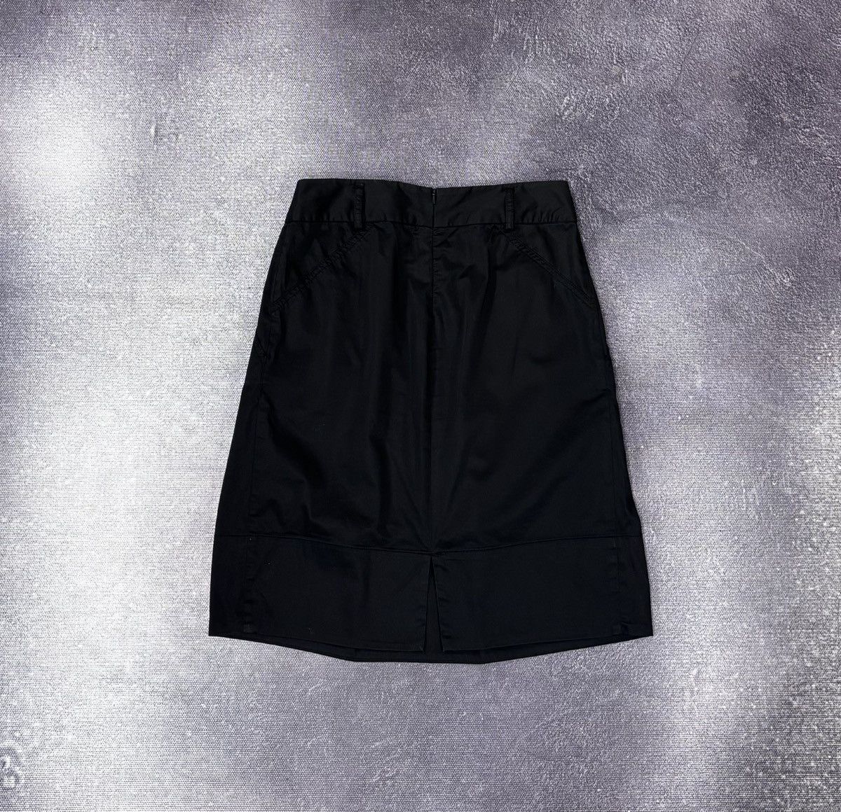 Marimekko Marimekko Ritva Falla Women’s Black A-Line Mini Skirt Size 26" / US 2 / IT 38 - 2 Thumbnail