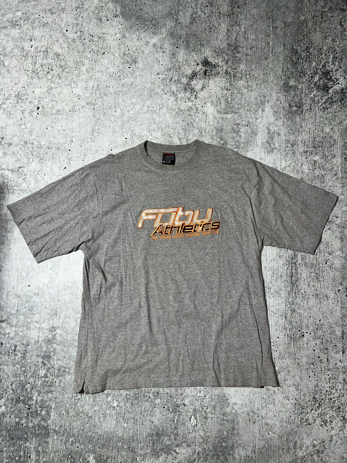 Fubu Vintage 90s Fubu Athletics Embroidered Tee Size US XXL / EU 58 / 5 - 1 Thumbnail