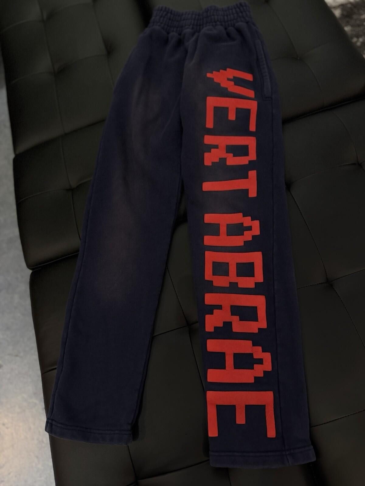 Vertabrae Blue Red Sweatpants Adult Size Small