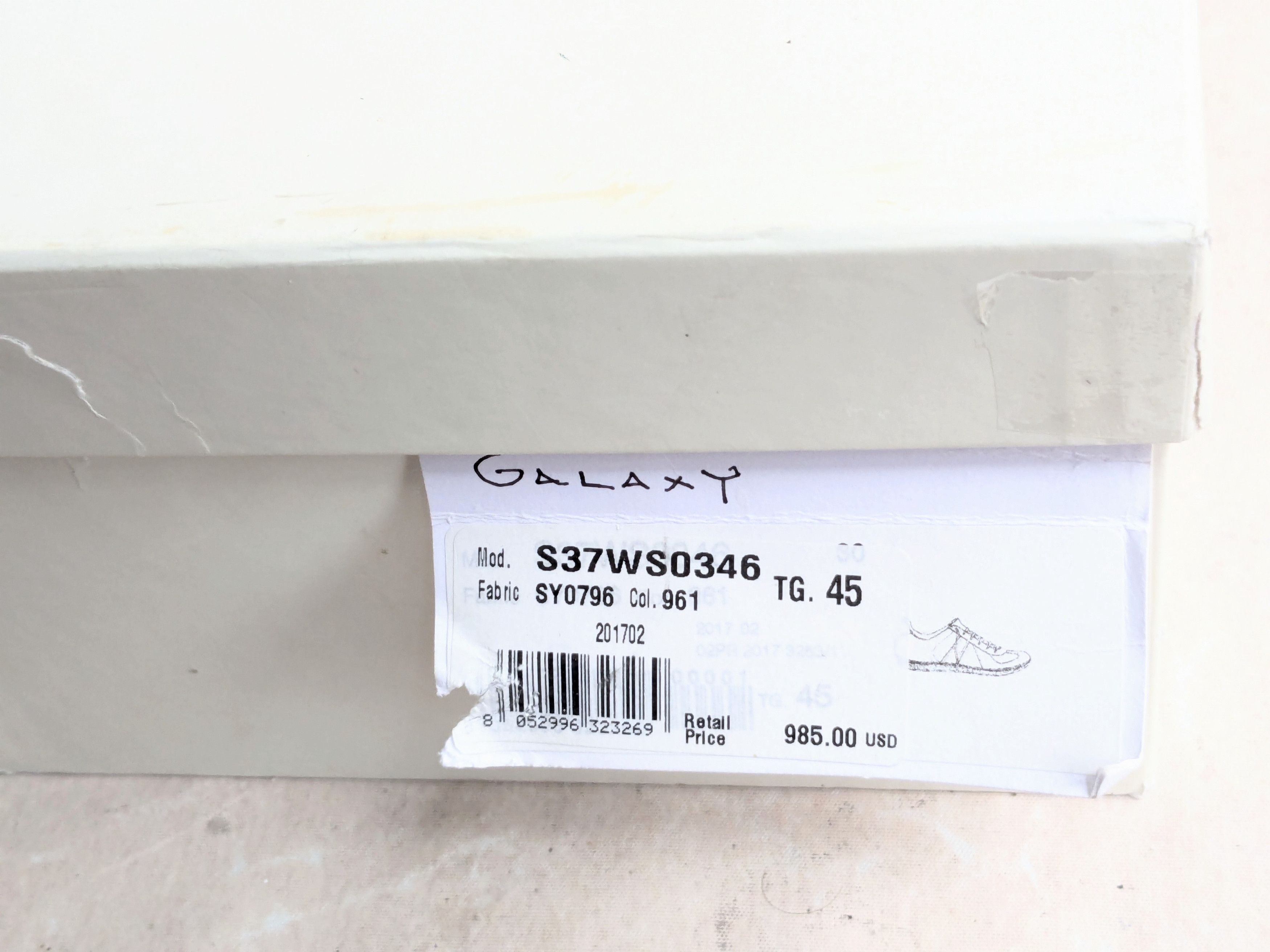 Maison Margiela Maison Margiela Replica GAT Galaxy 12 45 Low Tops Size US 12 / EU 45 - 17 Thumbnail