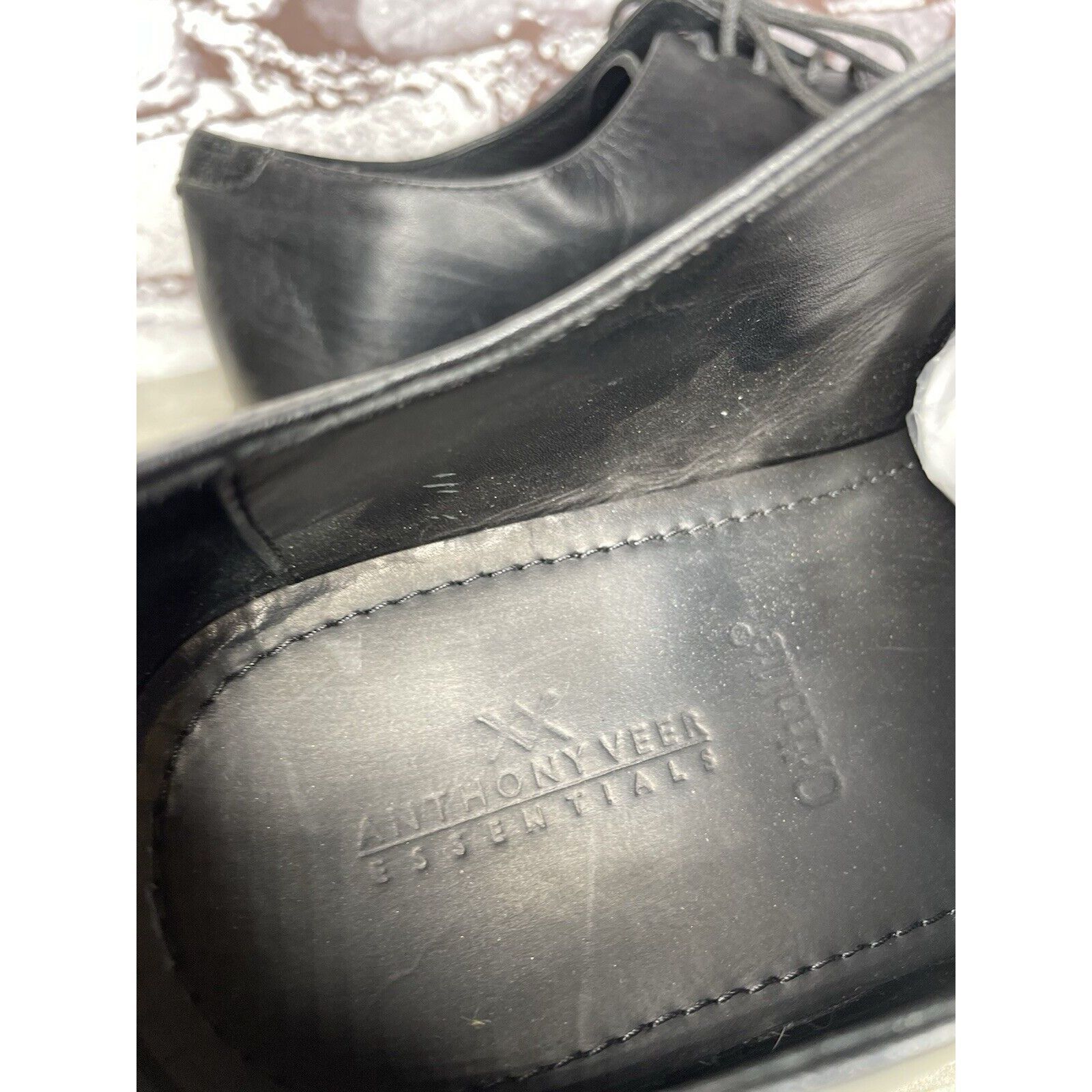 Other ANTHONY VEER Essentials Black Leather Goodyear Oxfords Cap T Size US 10 / EU 43 - 19 Thumbnail