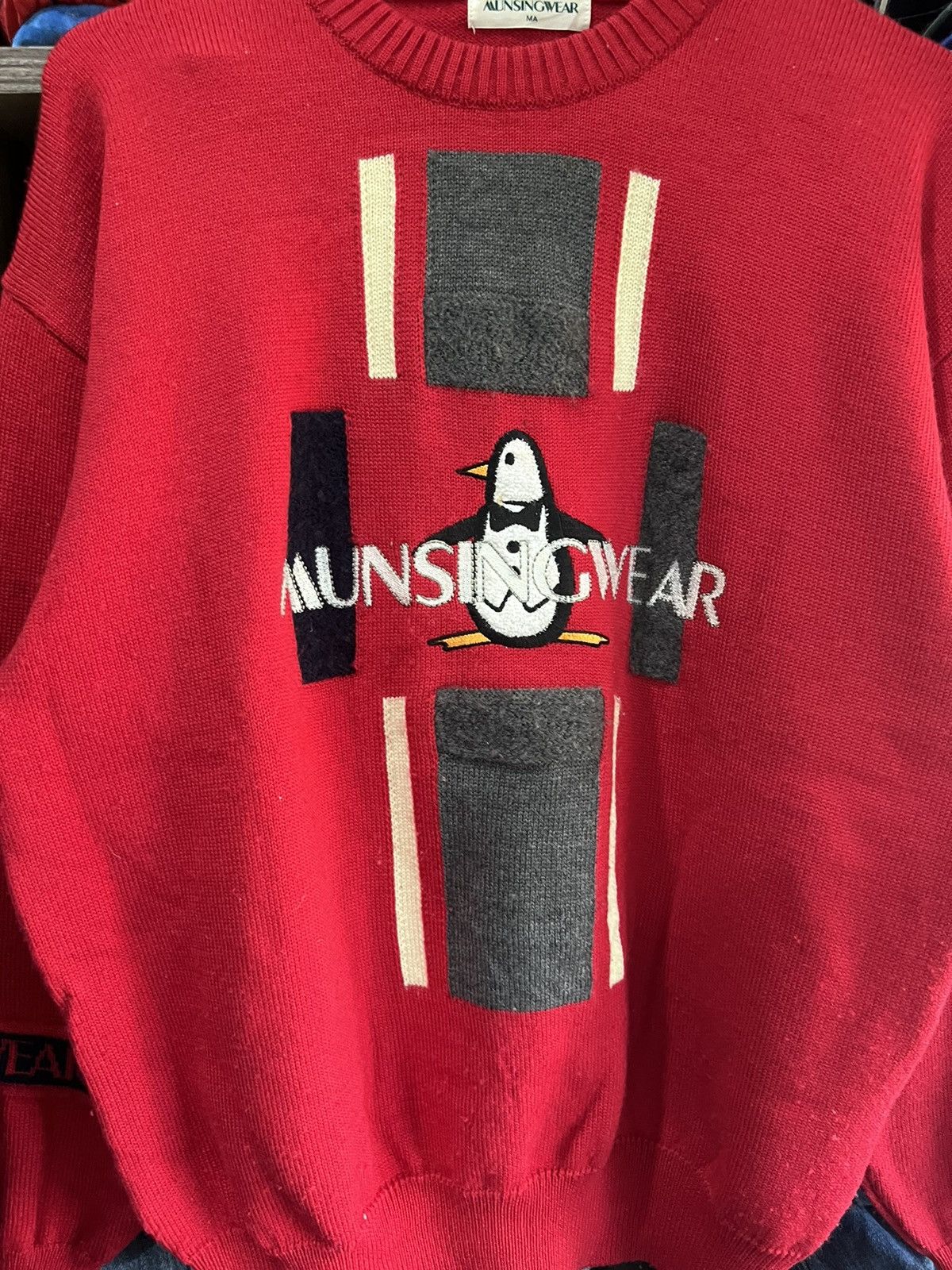 Grand Slam 🔥Vintage Grand Slam Munsingwear Knit Sweatshirt Size US M / EU 48-50 / 2 - 6 Thumbnail