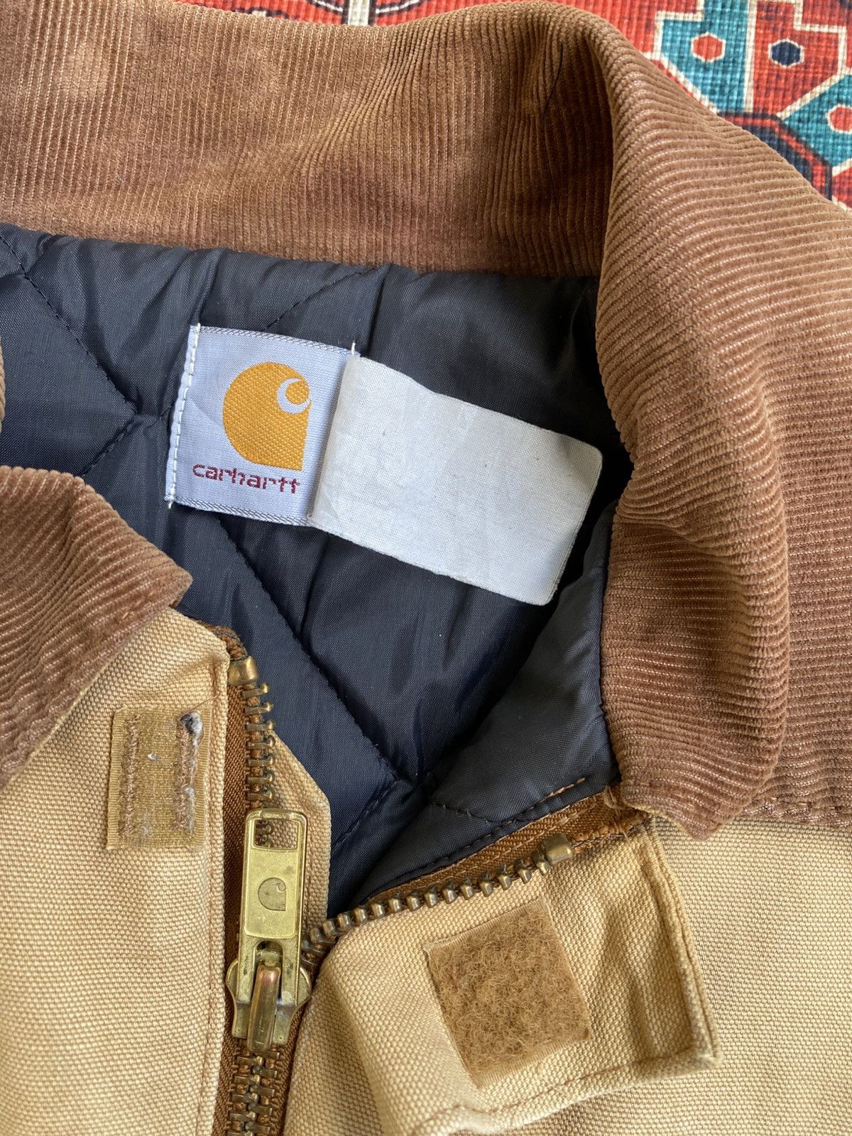 Carhartt Vintage Carhartt Arctic Jacket BRN Flannel lined Used Size US M / EU 48-50 / 2 - 7 Thumbnail