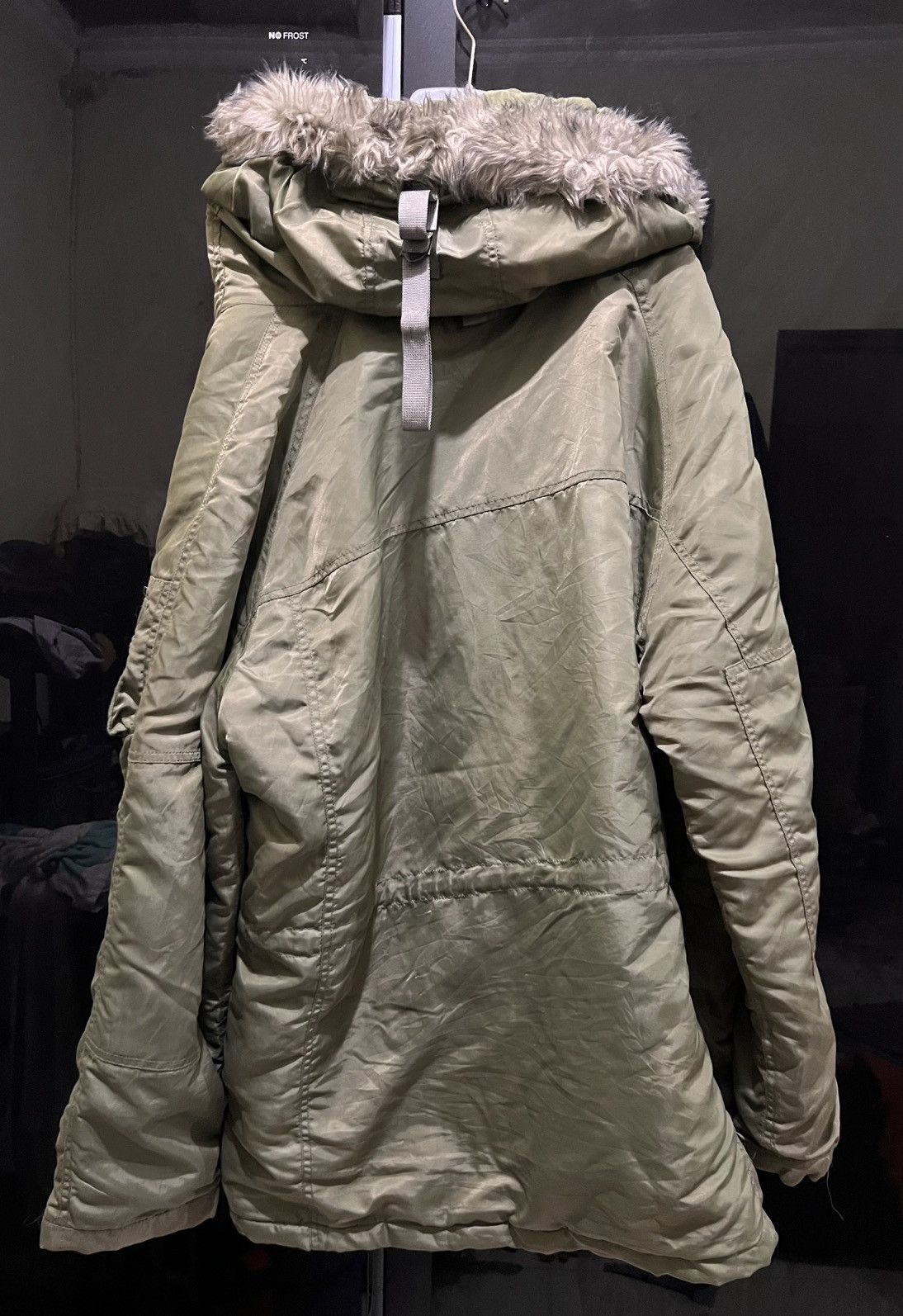 Abercrombie & Fitch Vintage Abercrombie And Fitch N2B Fur Padded Parka Size US L / EU 52-54 / 3 - 3 Thumbnail