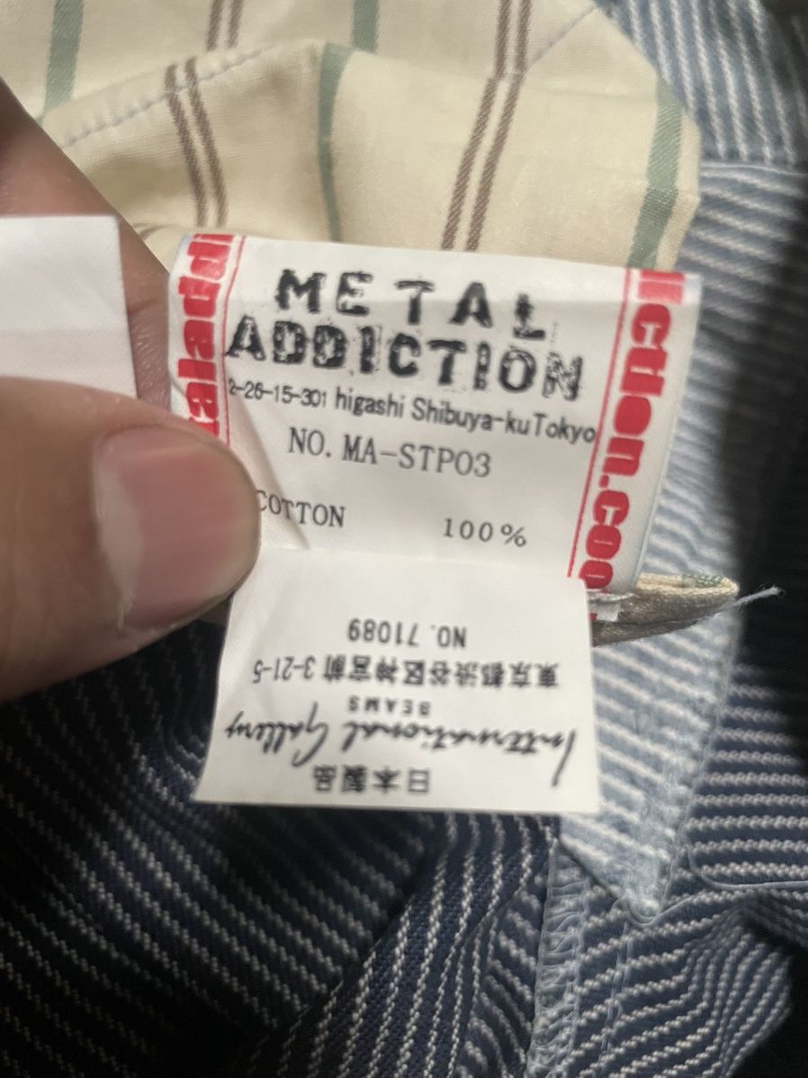 If Six Was Nine × Japanese Brand × Vintage Designers Metal addiction Size US 32 / EU 48 - 7 Thumbnail