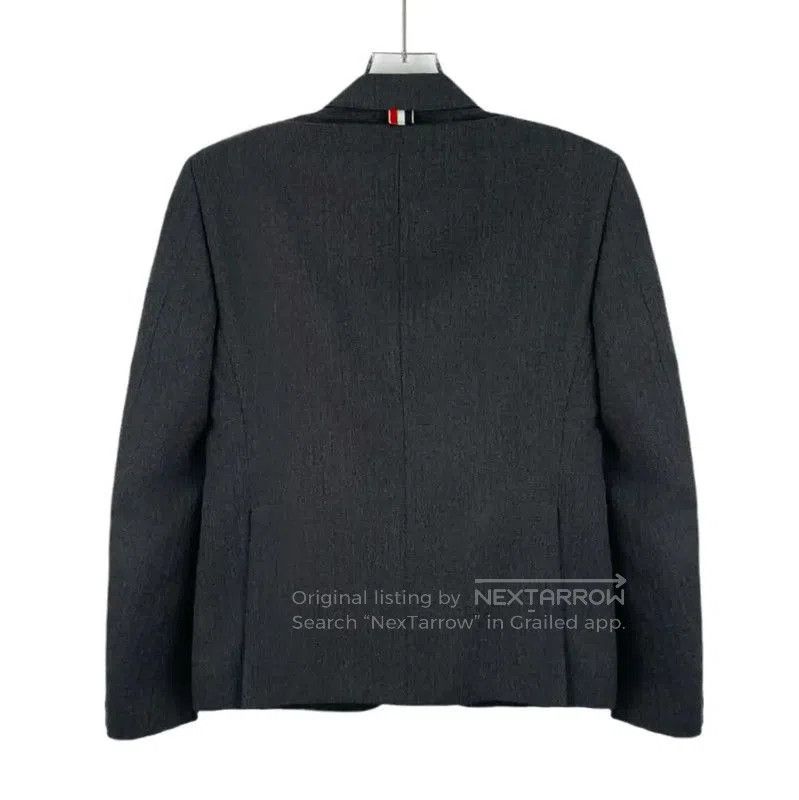 Thom Browne Thom Browne Men's Dark Gray Wool Blazer . Size US S / EU 44-46 / 1 - 1 Thumbnail