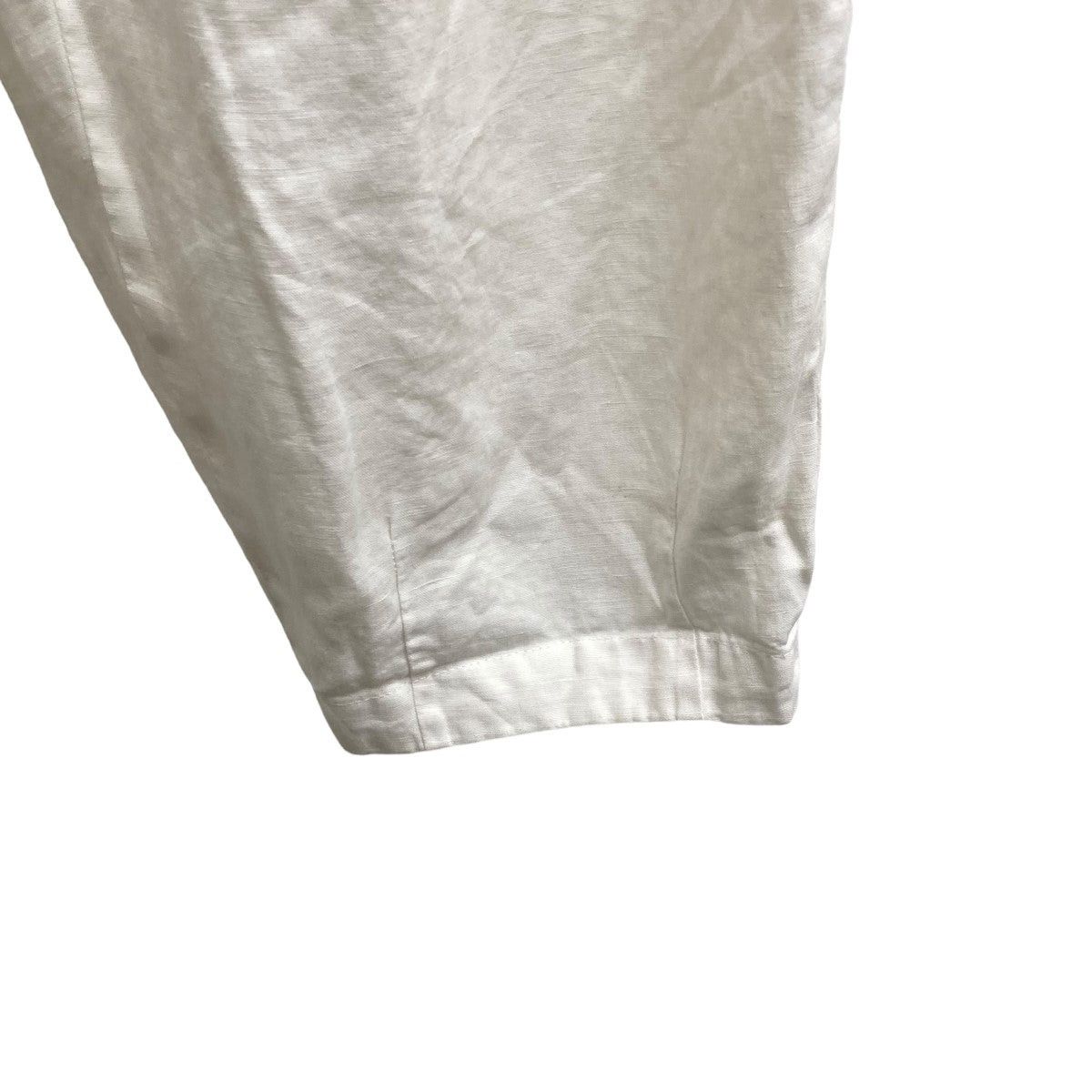 Yohji Yamamoto POUR HOMME white linen archive pants Size US 32 / EU 48 - 4 Thumbnail
