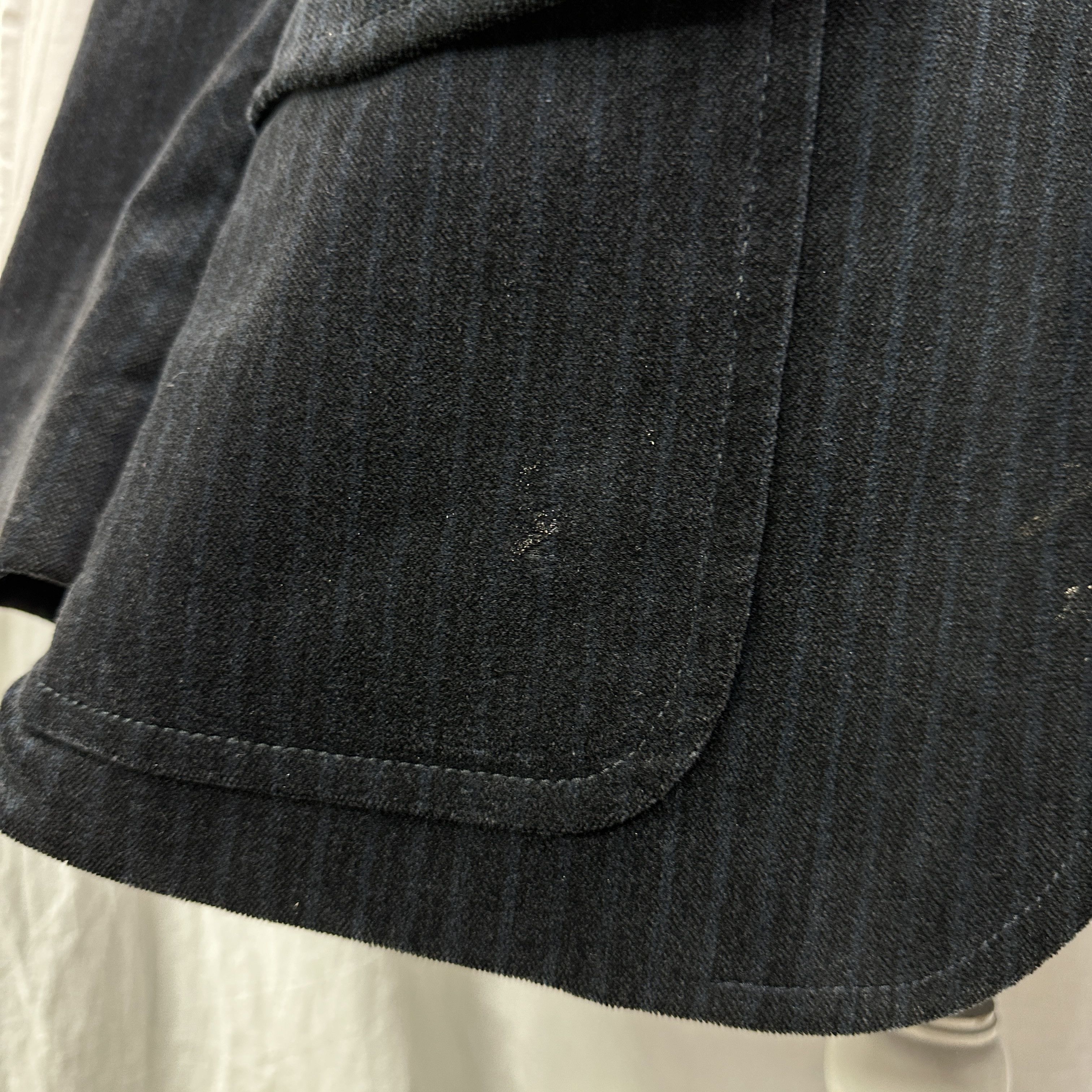 Kenzo Vintage Avant Garde Striped Velvet Kenzo Blazer Y2K Size L / US 10 / IT 46 - 9 Thumbnail