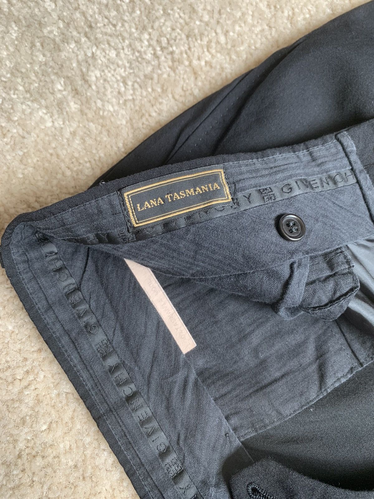 Givenchy Givenchy Retro/Vintage Trousers 100% Tasmanian Wool Size US 35 - 4 Thumbnail