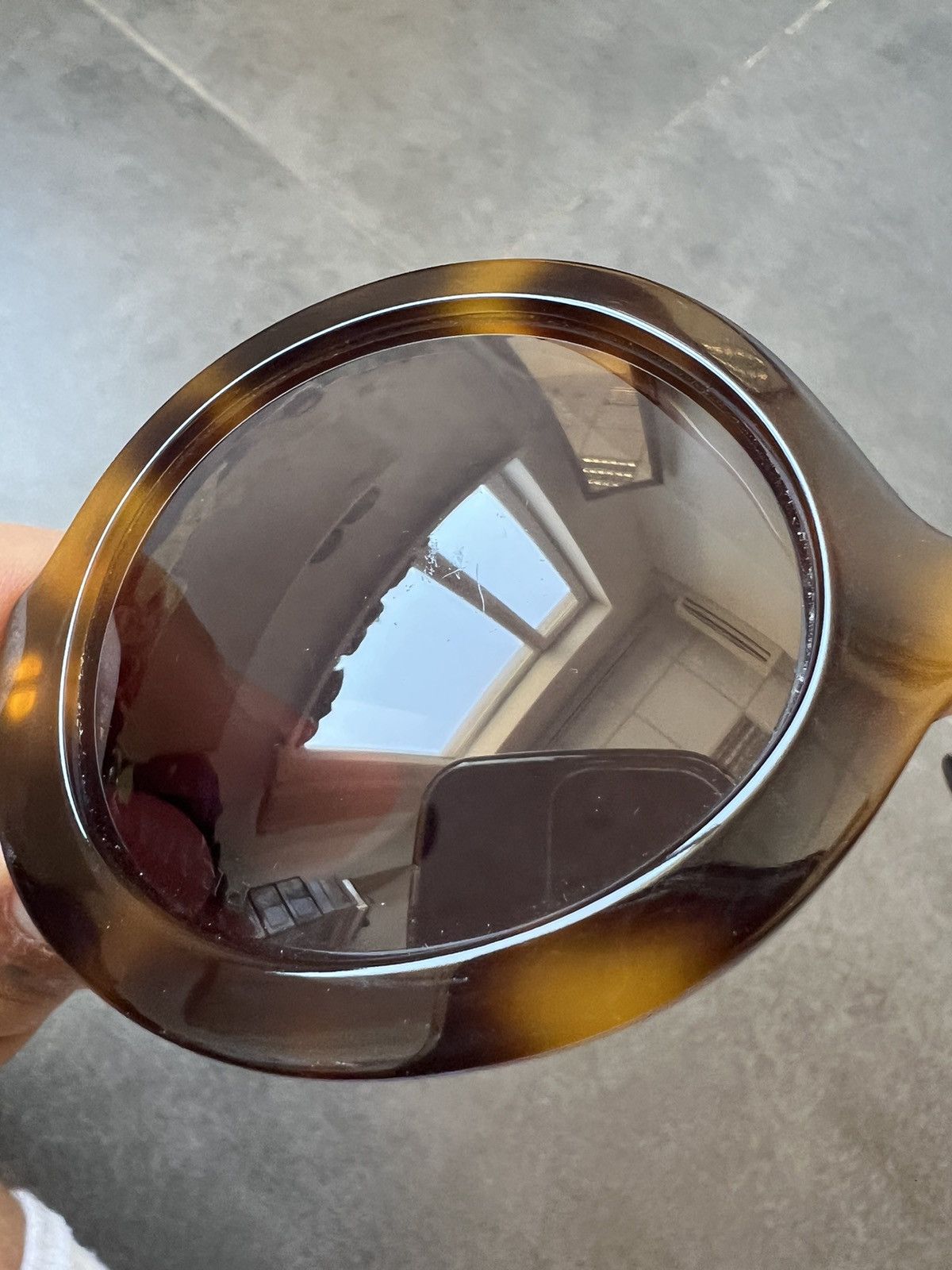 Prada Vintage Prada Havana Oversized Round Sunglasses Size ONE SIZE - 11 Thumbnail