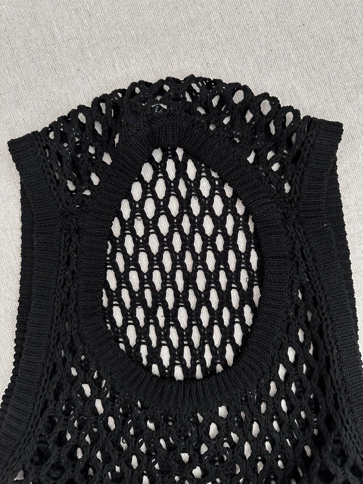 Limi Feu Limi Feu 2004 Silk Blend Net Knit Vest Size S / US 4 / IT 40 - 5 Thumbnail
