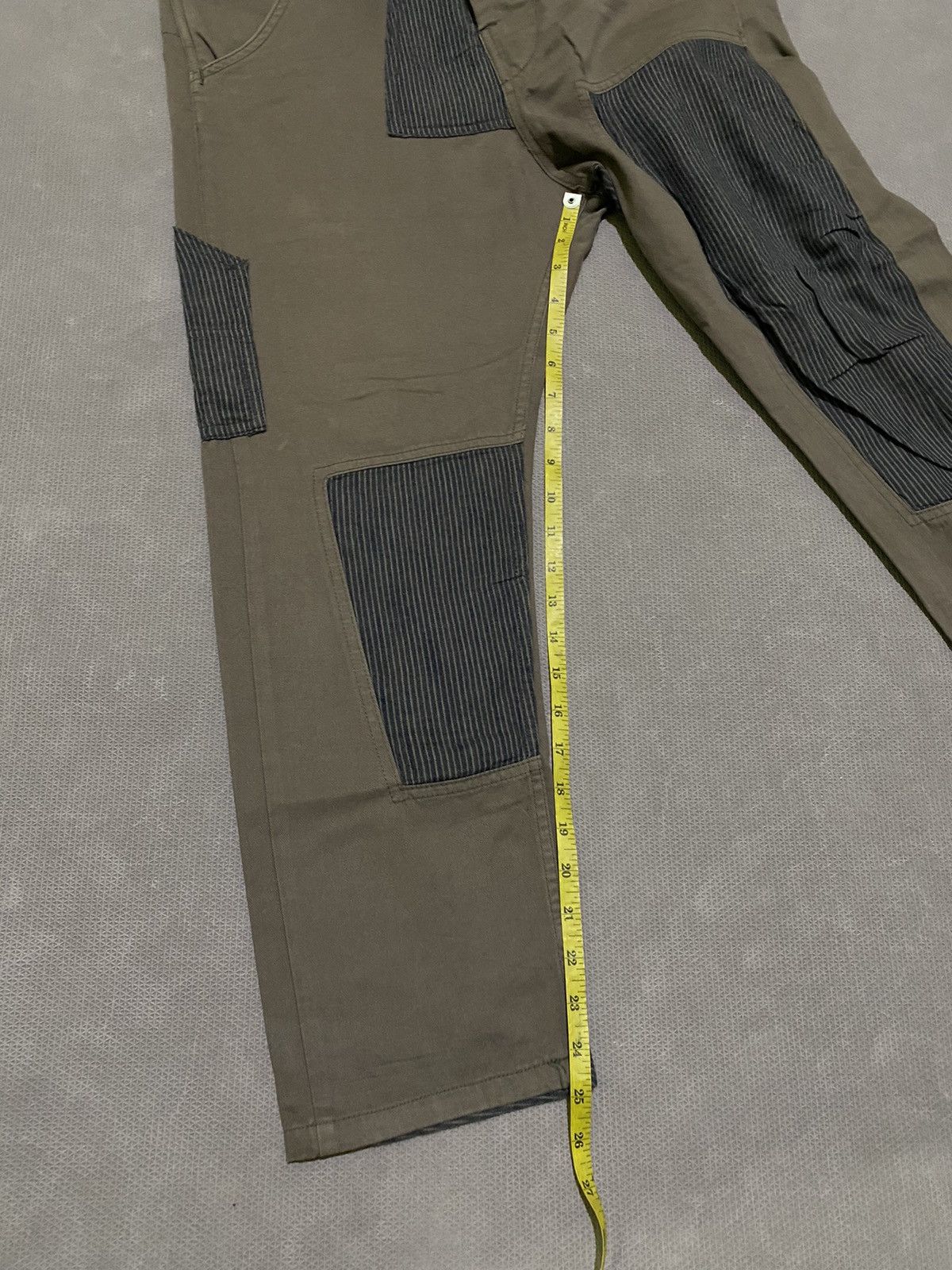 CABANE de ZUCCa × Issey Miyake × Japanese Brand Cabane de Zucca issey miyake Patchwork Pants Size US 34 / EU 50 - 12 Thumbnail
