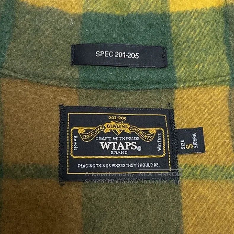 Other Wtaps Grain crepe wool long sleeve shirt Size US S / EU 44-46 / 1 - 5 Thumbnail