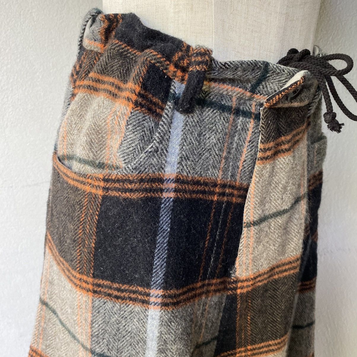 Y's Y’s Plaid Wool Skort with Lining Size 29" - 24 Thumbnail