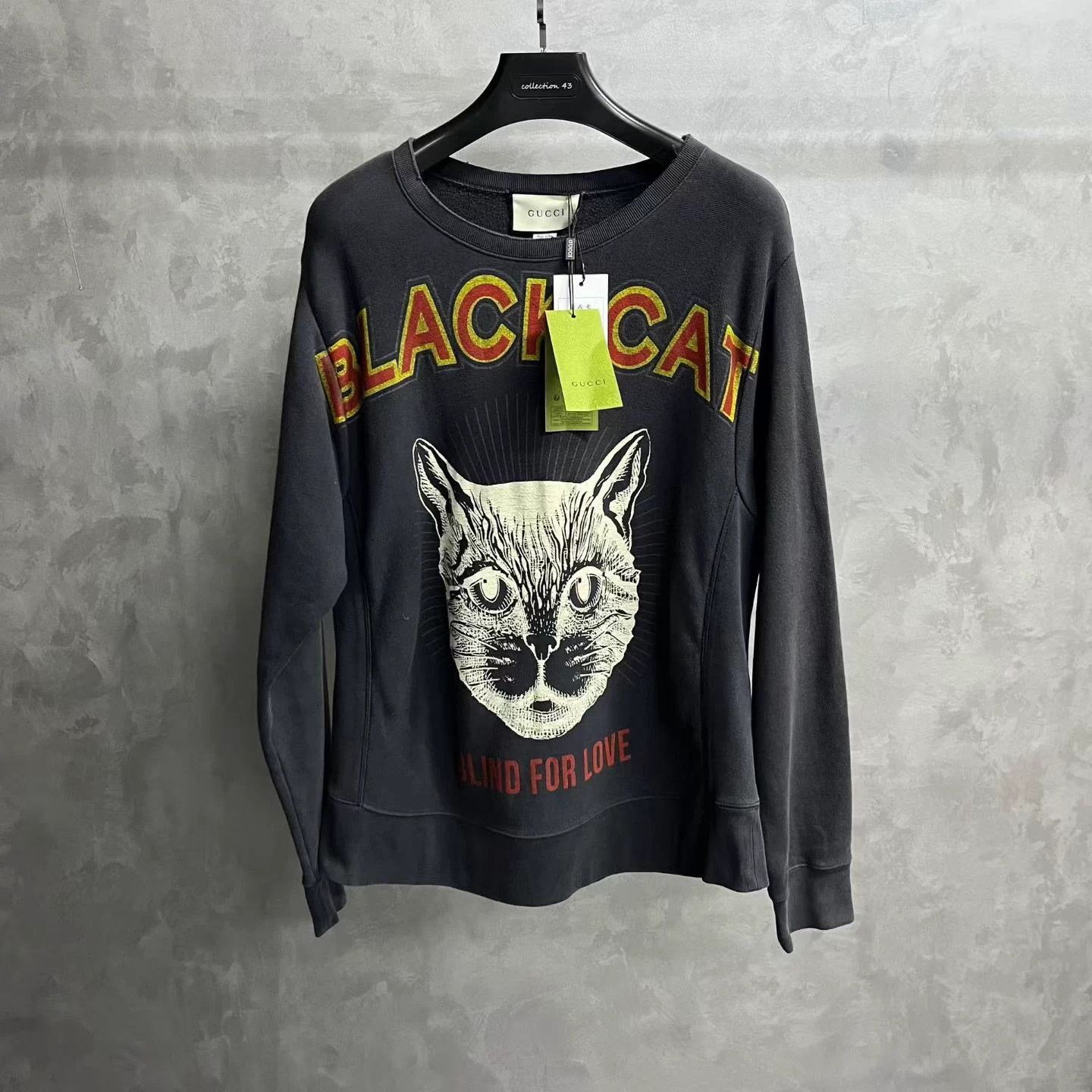 Gucci Gucci Black Print Crewneck Sweatshirt L Size US L / EU 52-54 / 3 - 1 Thumbnail