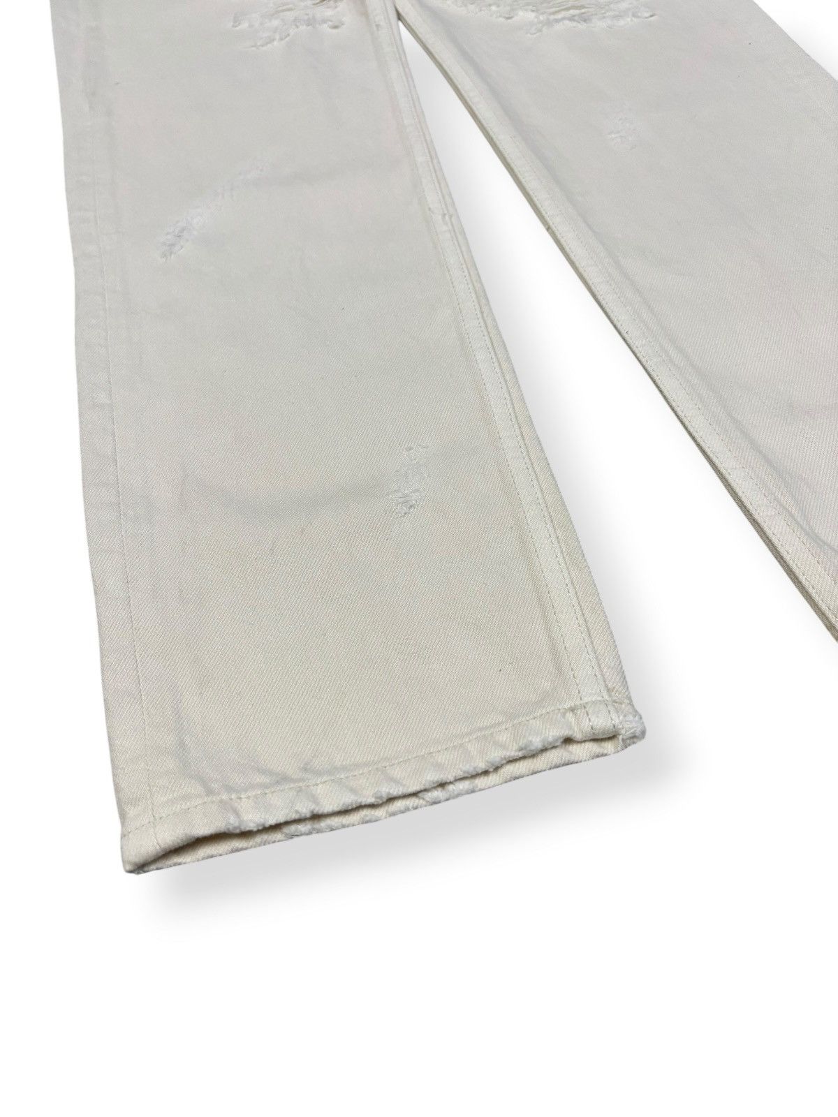 Japanese Brand Another Edition Slim Tapered Fit Heavy Distressed Jeans Size US 29 - 6 Thumbnail
