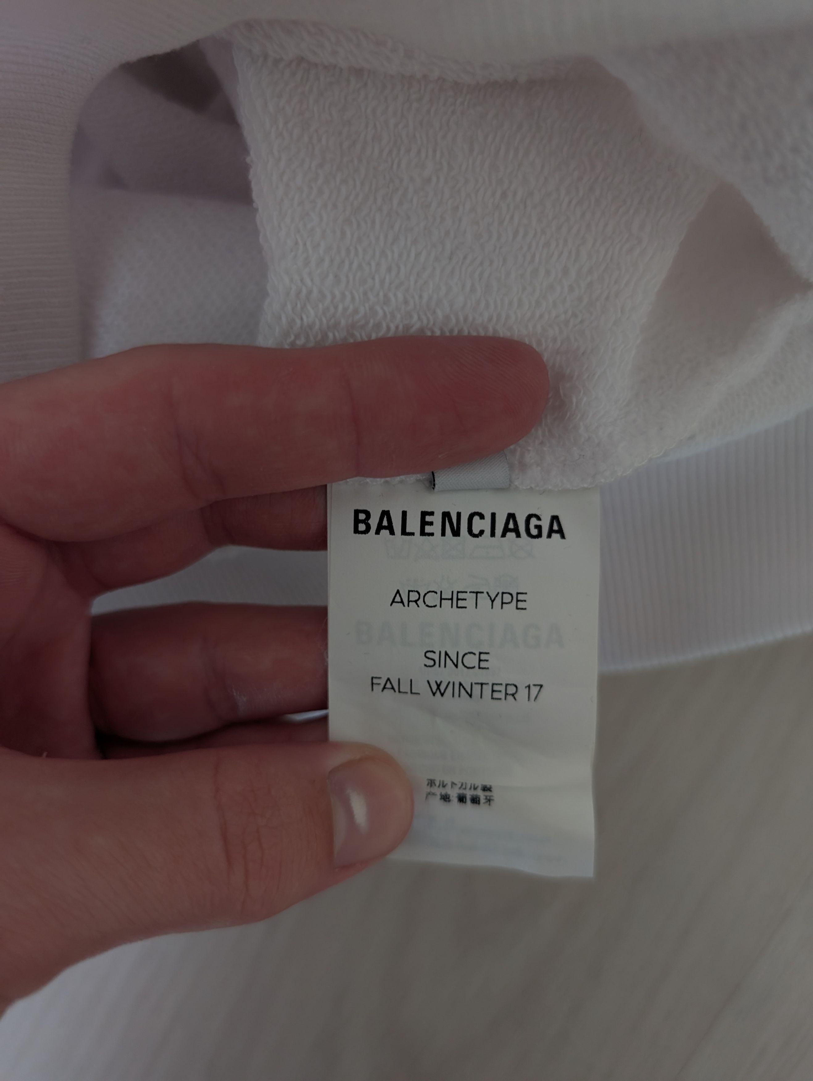 Balenciaga balenciaga back logo Size US S / EU 44-46 / 1 - 5 Thumbnail