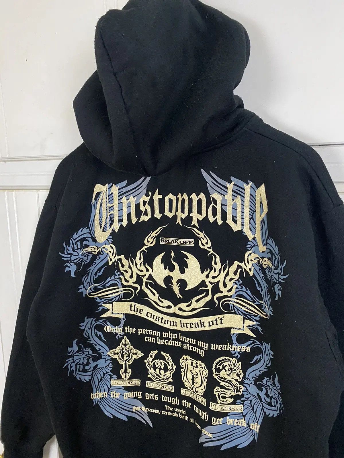 Japanese Brand Vintage Japanese BreakOff Hoodies Size US L / EU 52-54 / 3 - 3 Thumbnail