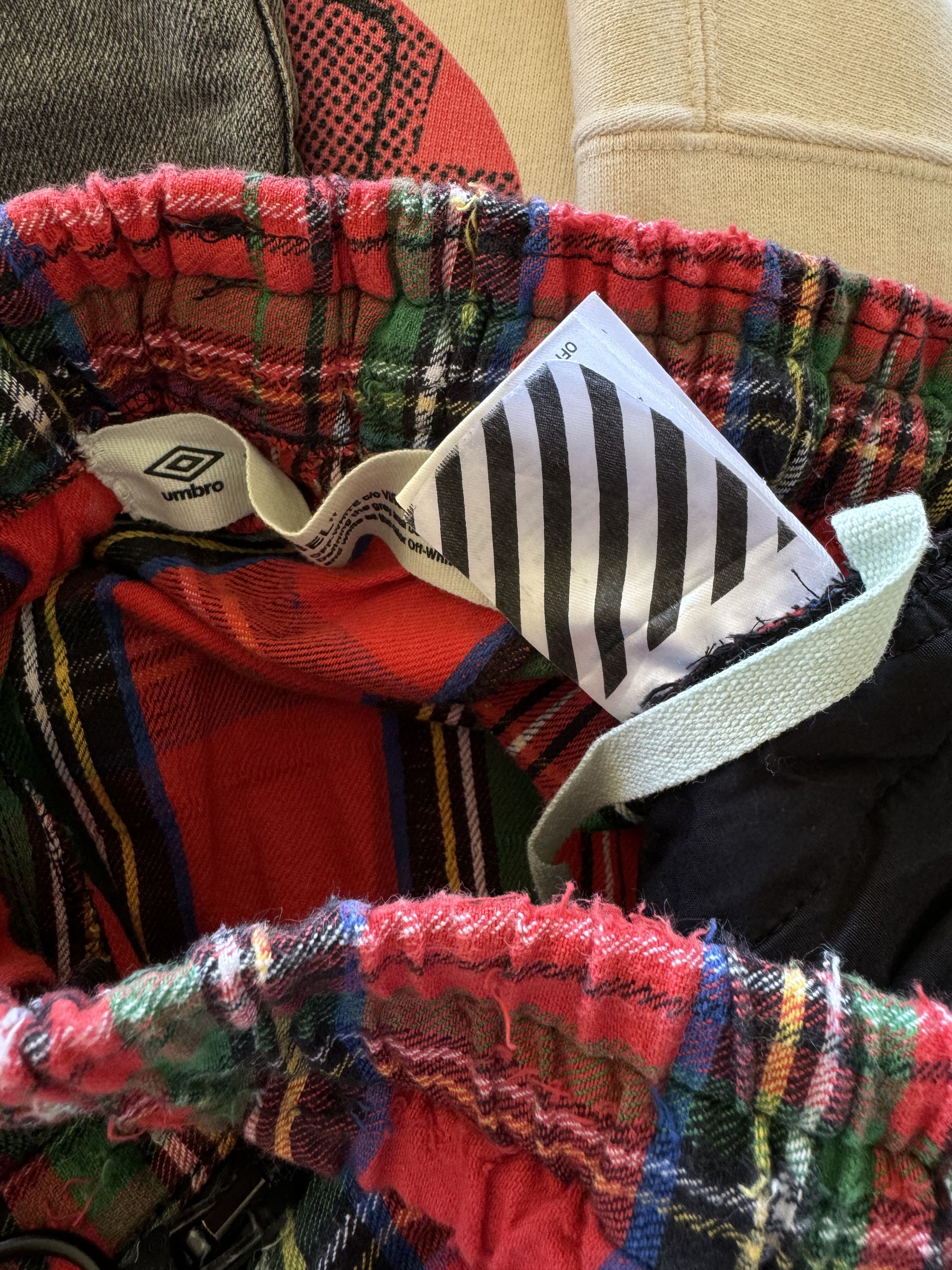 Off-White Off White x Umbro Plaid Pants Size US 30 / EU 46 - 8 Thumbnail