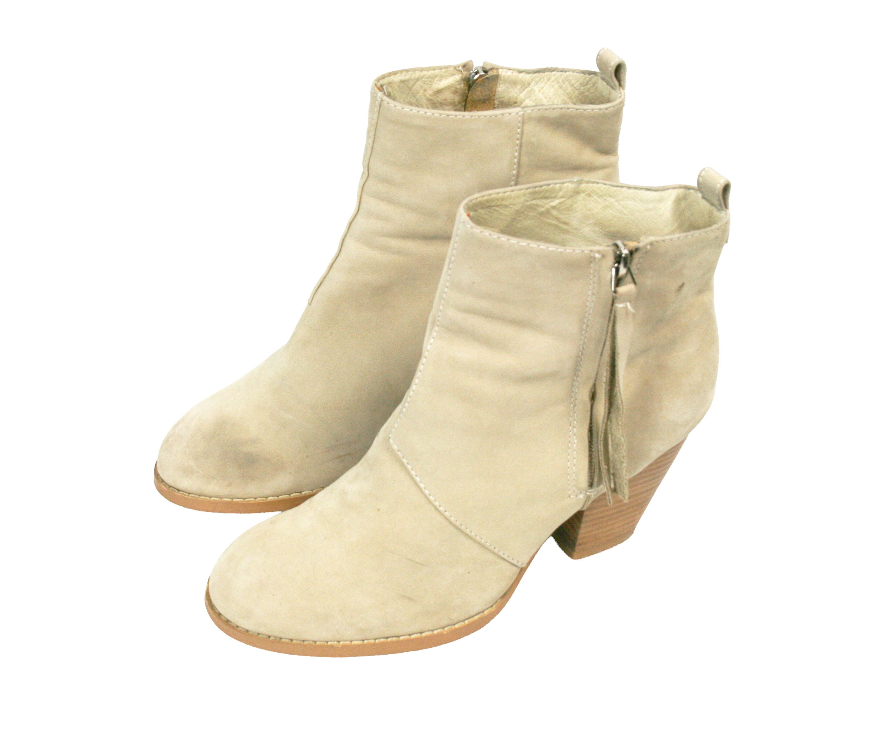 Acne Studios Pistol Nubuck Biker Heeled Boots Size US 9 / IT 39 - 2 Thumbnail