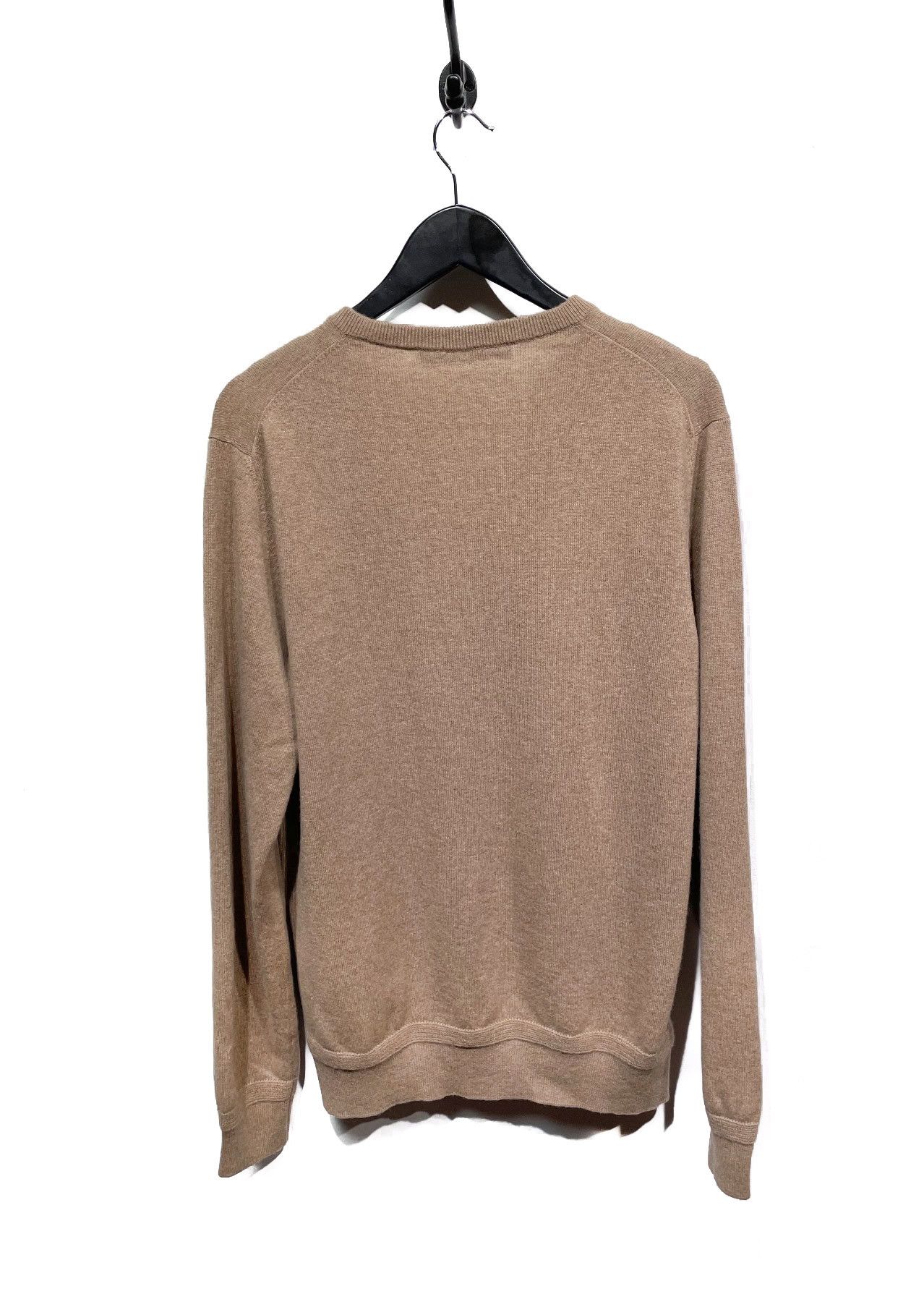 Louis Vuitton Louis Vuitton Camel Cashmere V-neck Sweater Size US L / EU 52-54 / 3 - 3 Thumbnail