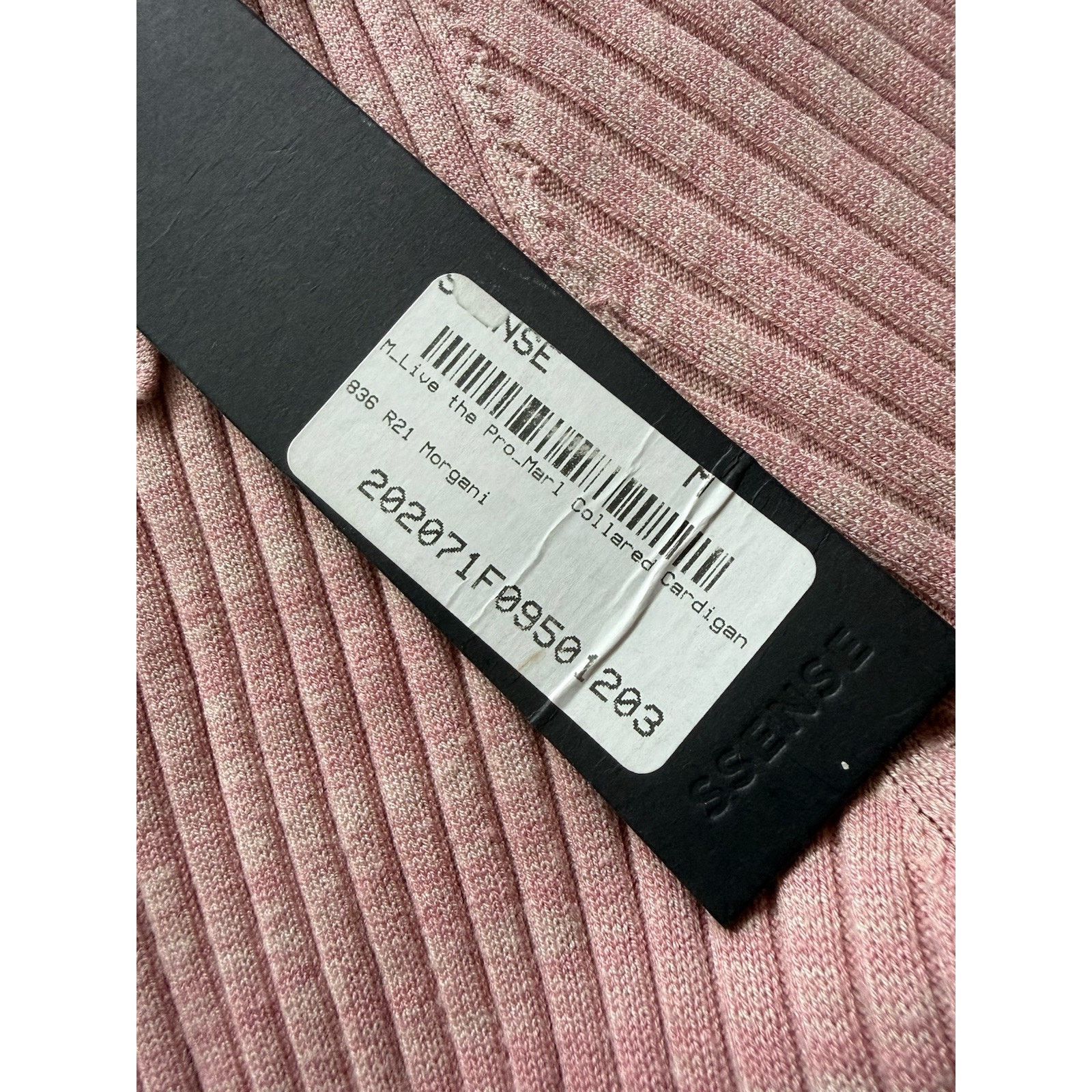 Live The Process NWT Live The Process Ribbed Ribbed Knit Cardigan Dusty Pink Size M / US 6-8 / IT 42-44 - 3 Thumbnail