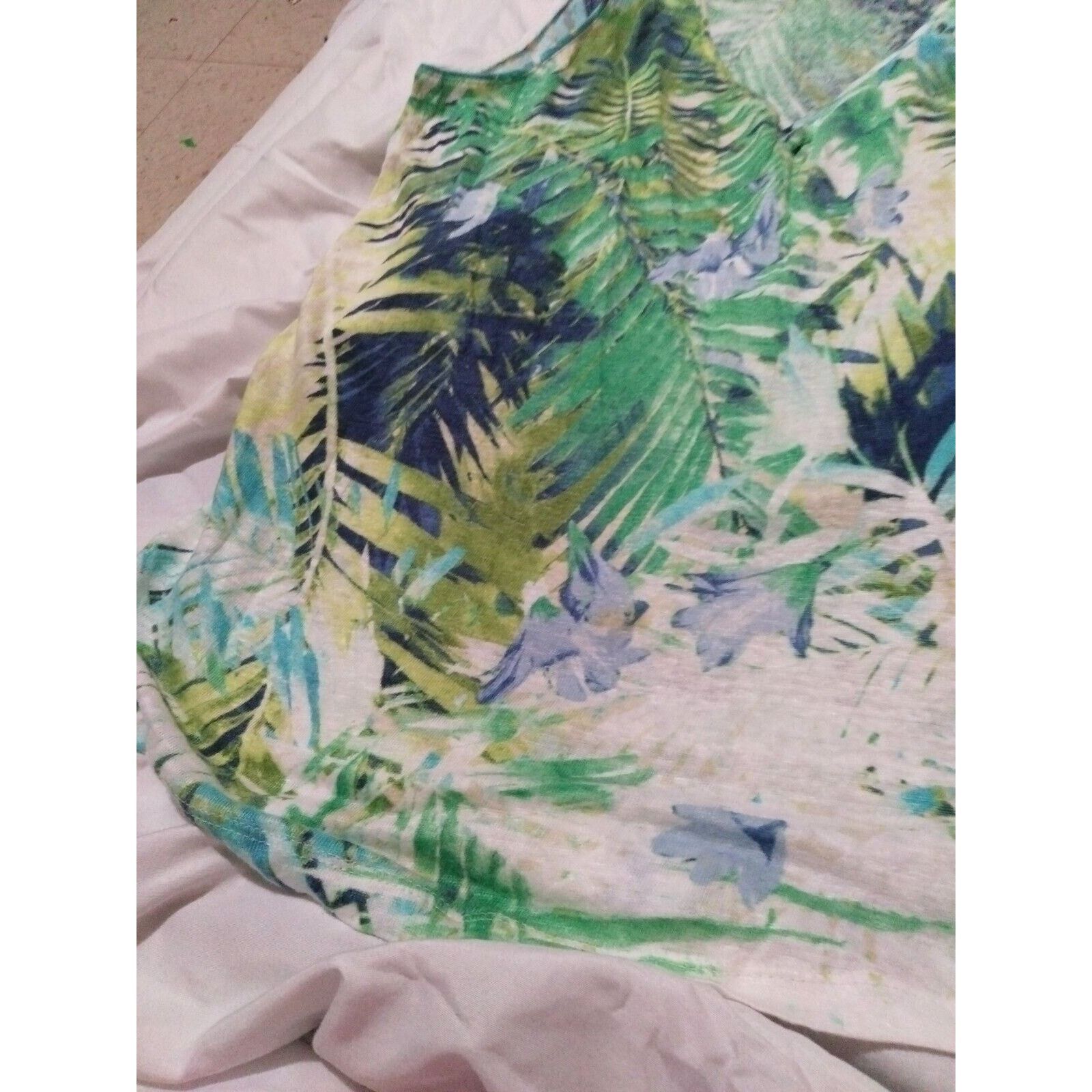 Other J Jill Love Linen Sleeveless Palm Leaf Sleeveless Linen XS Size XS / US 0-2 / IT 36-38 - 5 Thumbnail