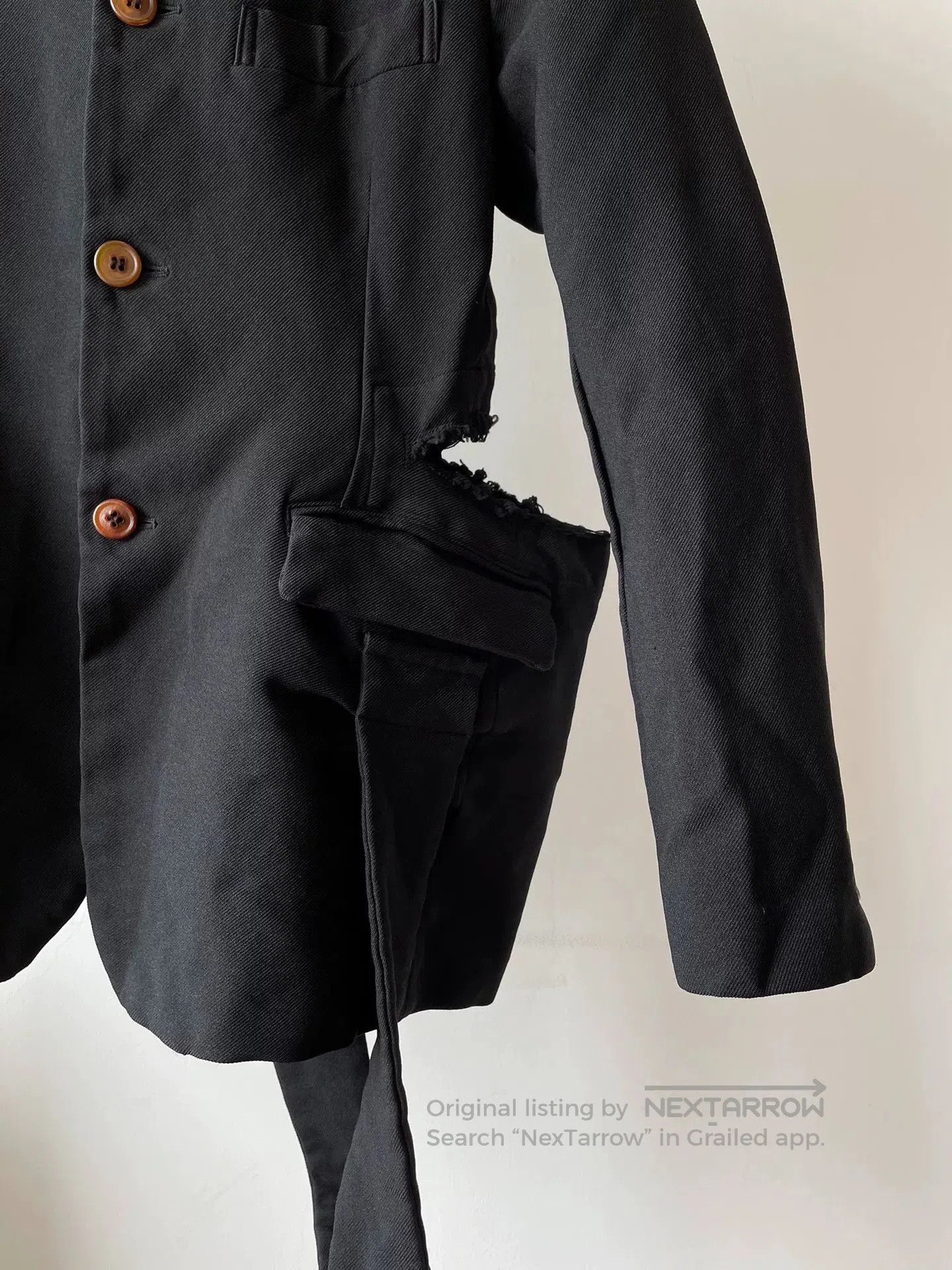 Comme des Garcons Comme des Garcons Suspender Blazer. Size S / US 4 / IT 40 - 4 Thumbnail