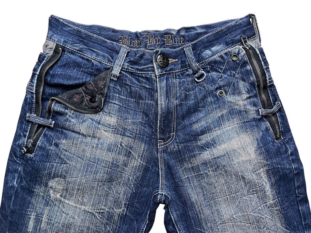 Le Grande Bleu (L.G.B.) Blow by blue jeans double waist Size US 32 / EU 48 - 3 Thumbnail