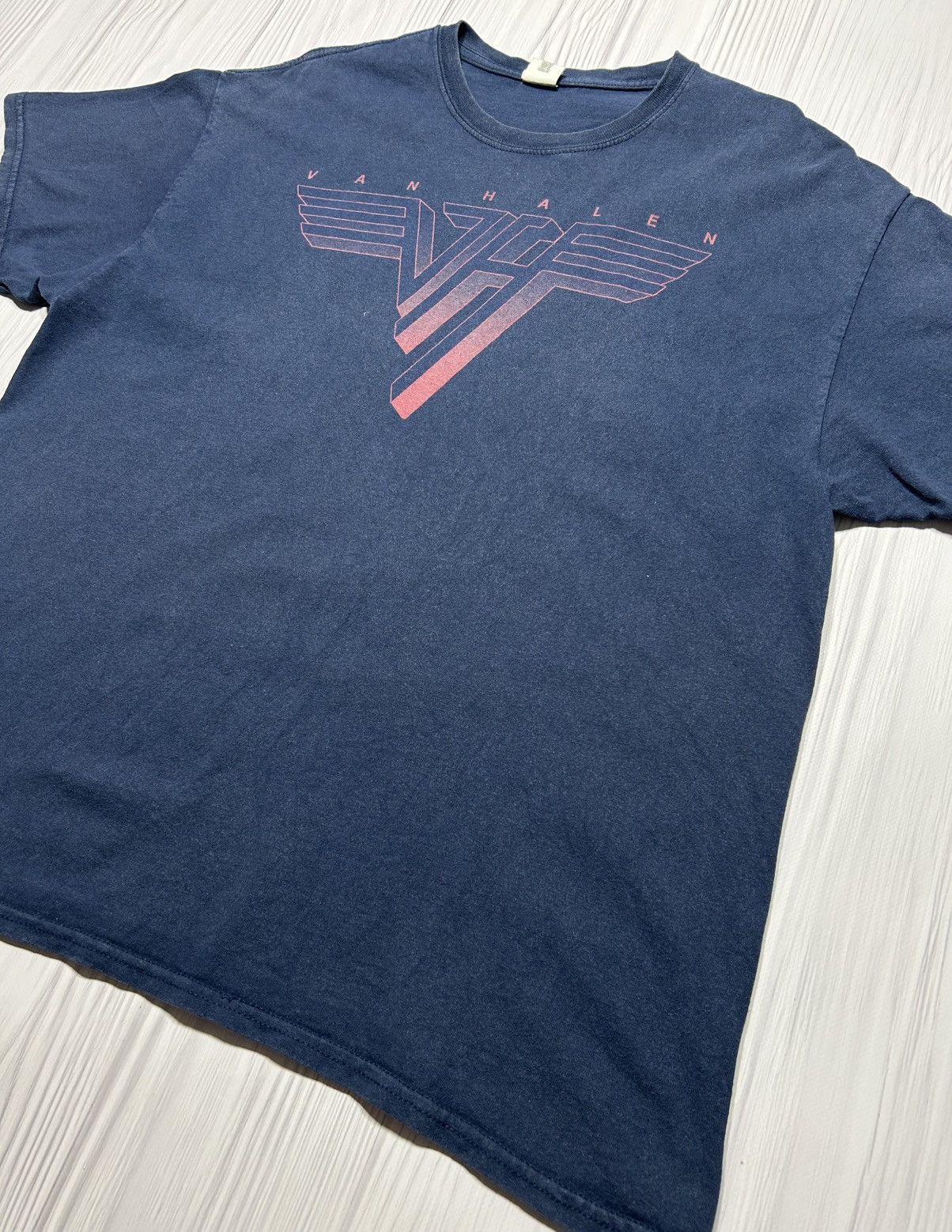 Band Tees Vintage Van Halen Rock Band T-Shirt Size US XL / EU 56 / 4 - 4 Thumbnail