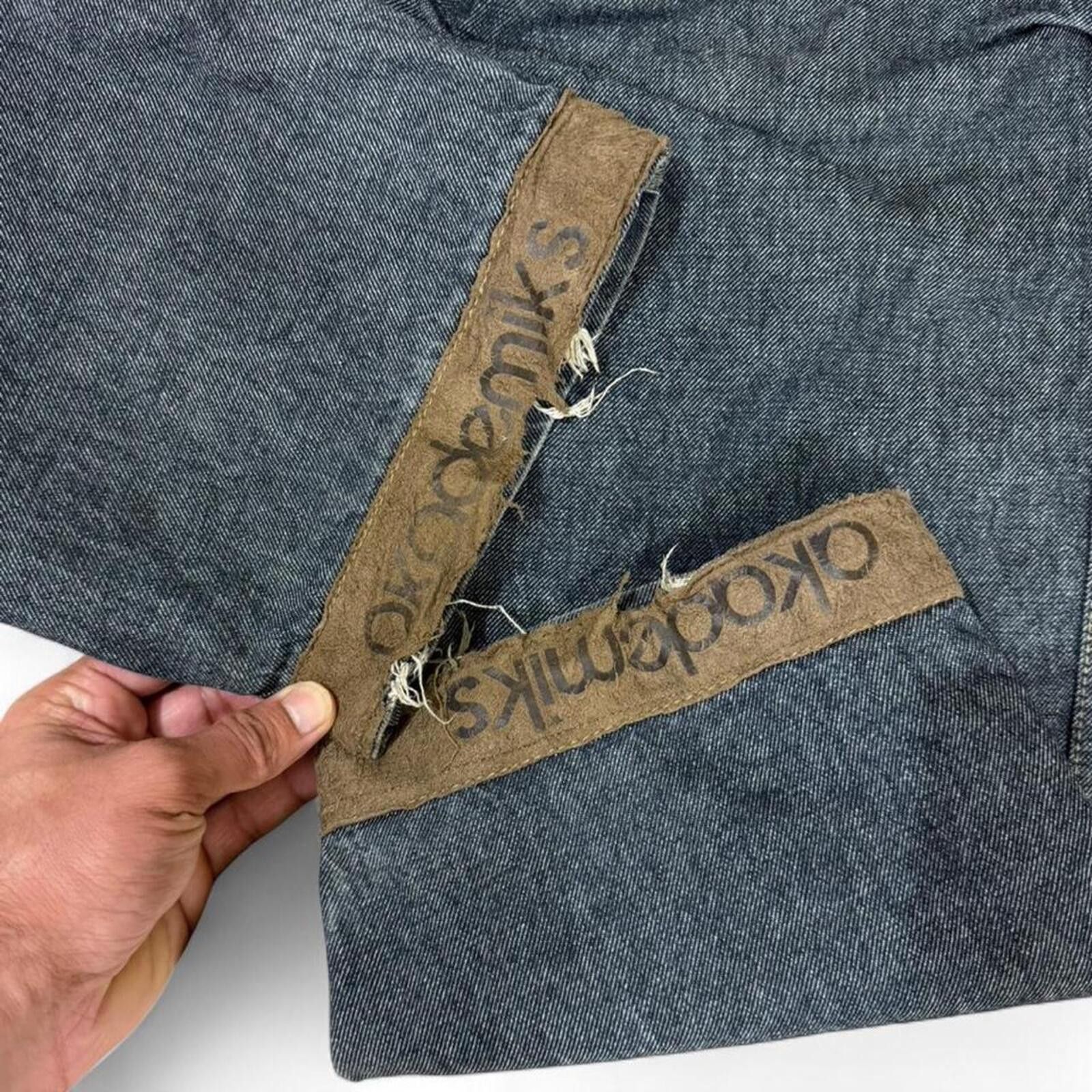 Akademiks Akademiks y2k style denim jeans with unique style Size US 29 - 8 Thumbnail