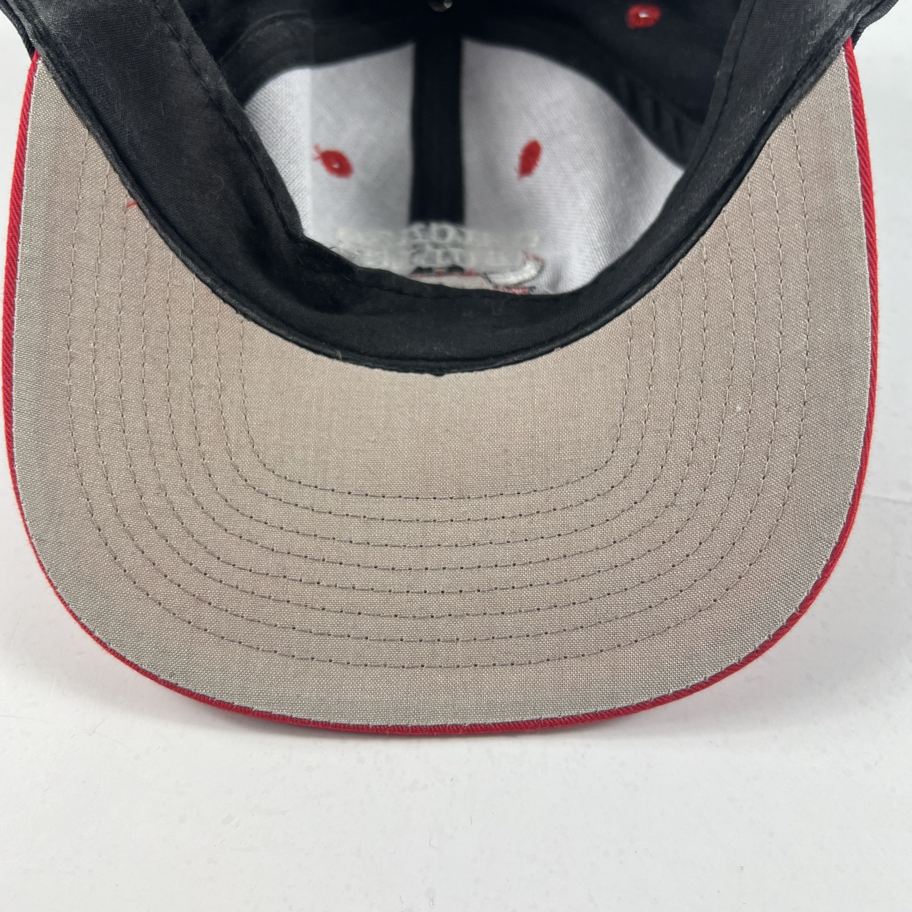 Drew Pearson × NBA × Vintage VTG 90s Drew Person NBA Chicago Bulls Snap Back Hat BlackCap Size ONE SIZE - 15 Thumbnail