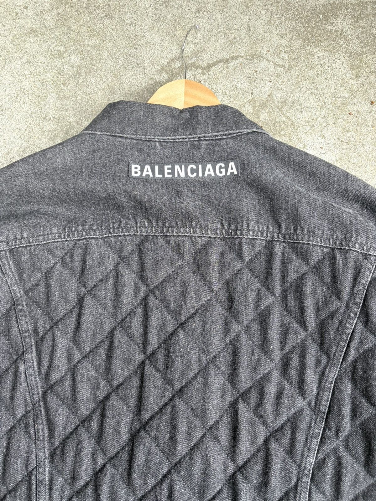 Balenciaga Balenciaga NWT fw18 runway denim layered trench Size US L / EU 52-54 / 3 - 8 Thumbnail