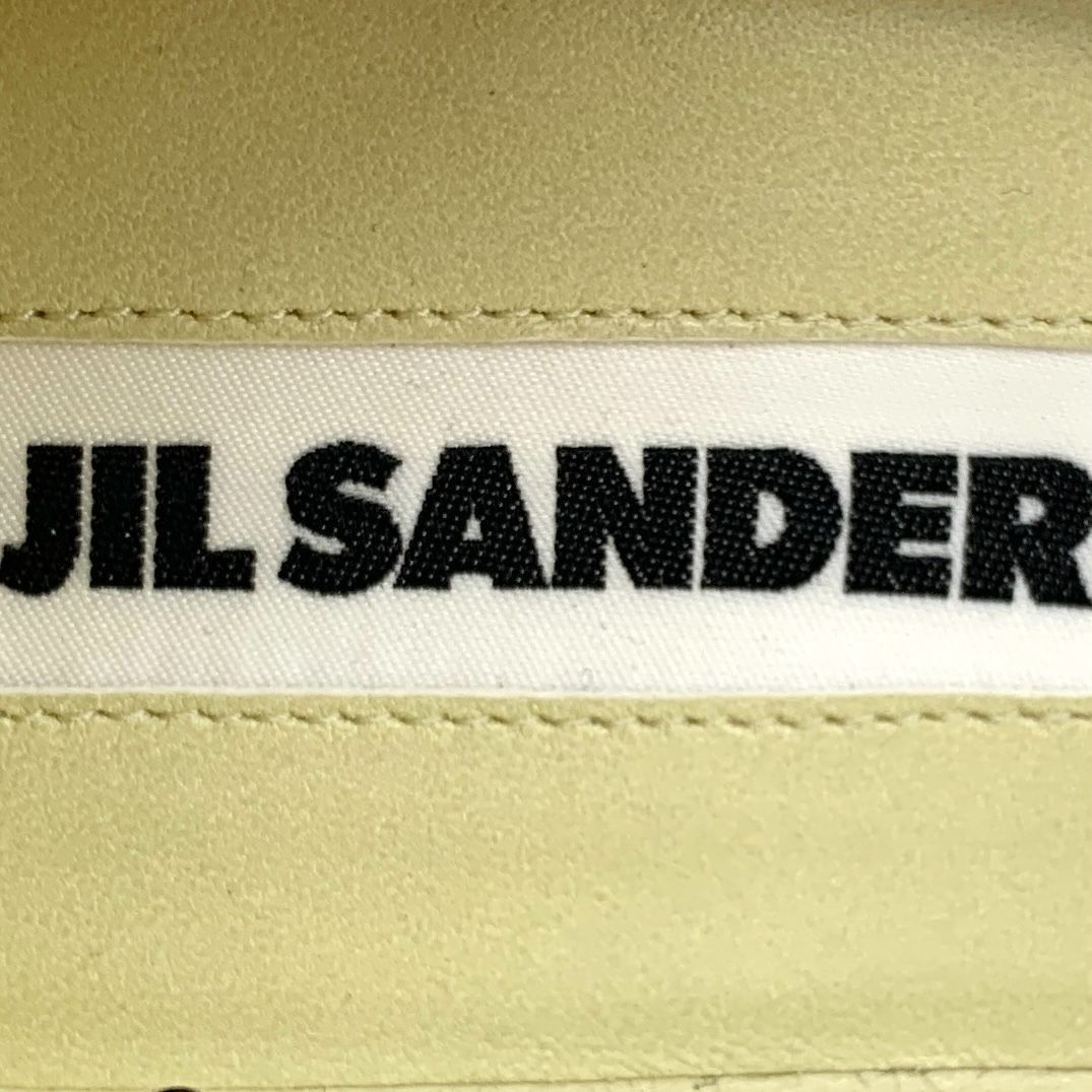 Jil Sander H14699 Jil Sander Beige Leather Pointed-Toe Loafers Size US 6 / IT 36 - 7 Thumbnail