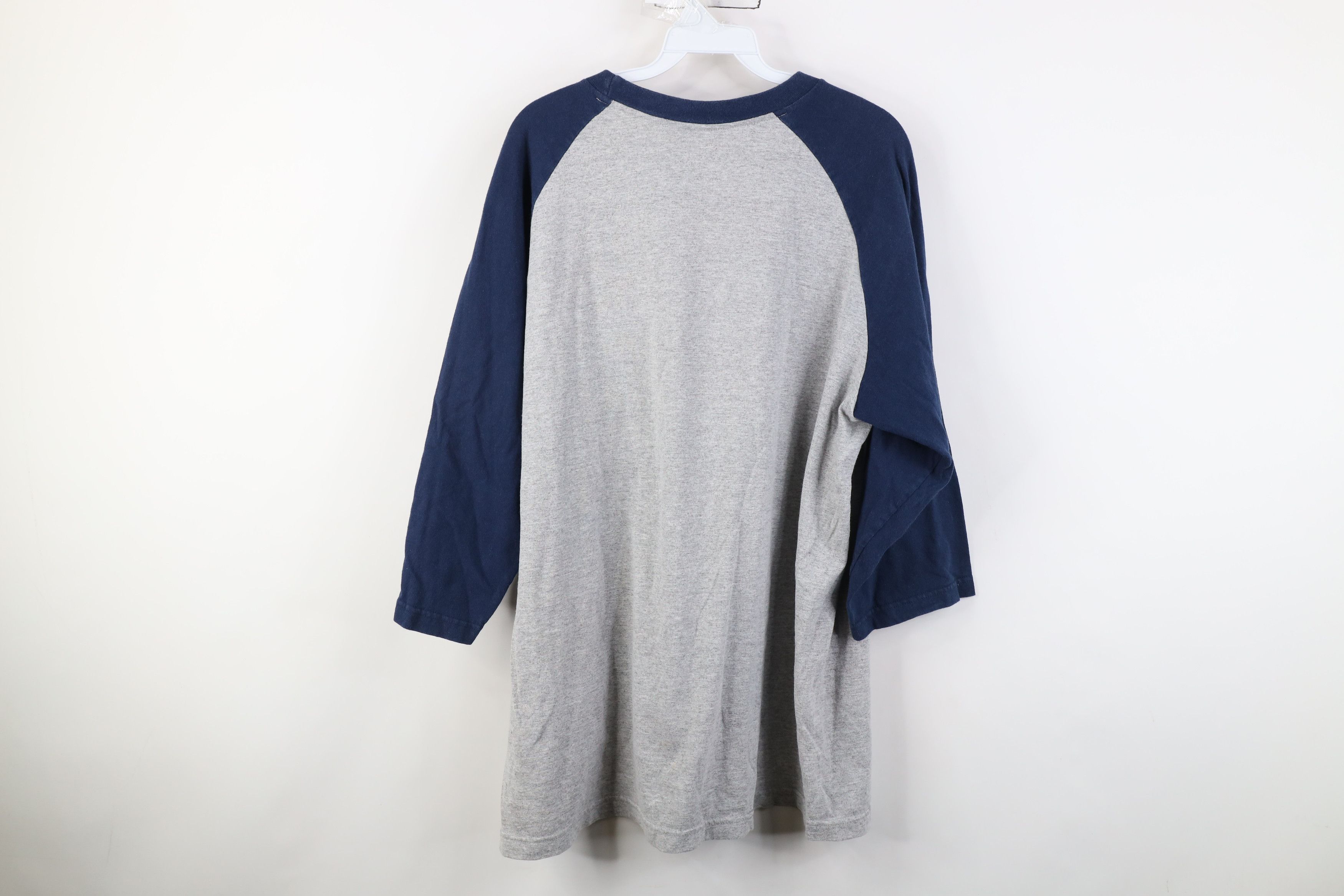 Nike Vintage Nike Center Swoosh Detroit Tigers Raglan T-Shirt Size US L / EU 52-54 / 3 - 12 Thumbnail