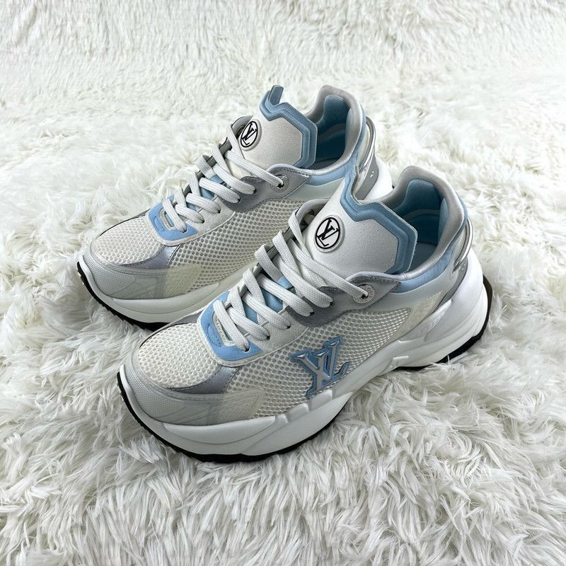 Louis Vuitton Louis Vuitton Run 55 Low Top Sneakers for Women -2508 Size US 5 / IT 35 - 1 Thumbnail