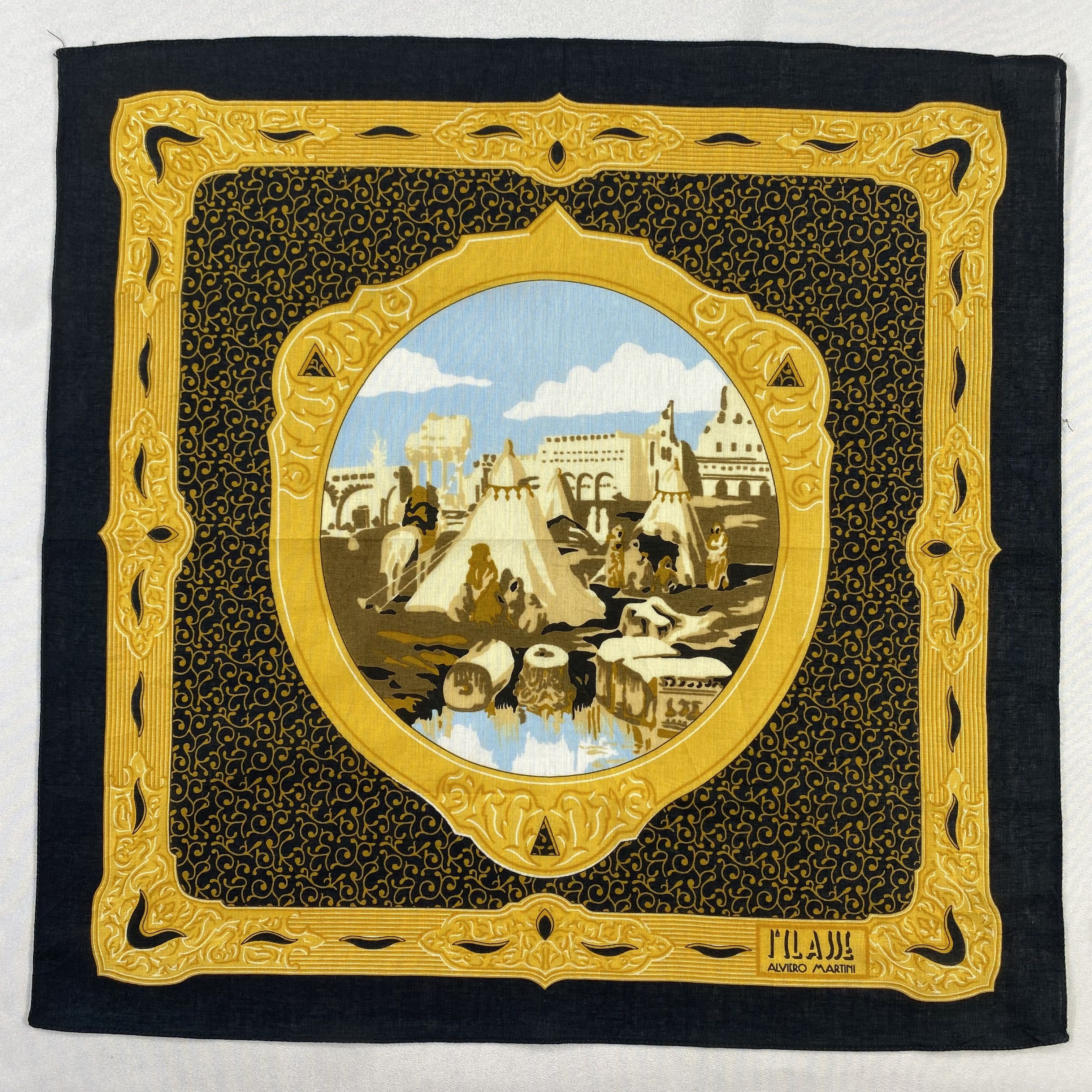 Alviero Martini Neckerchief / Bandana / Handkerchief-P728