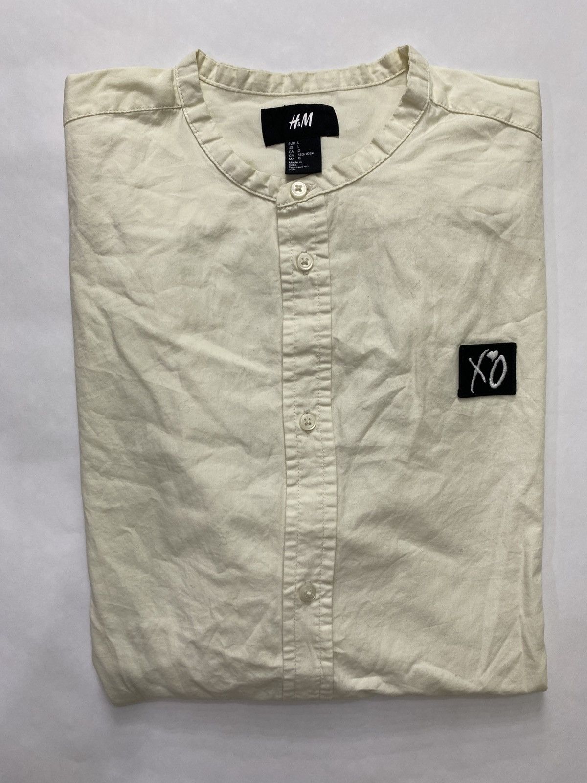 H&M THE WEEKND & HM SHIRT. Size US L / EU 52-54 / 3 - 10 Thumbnail