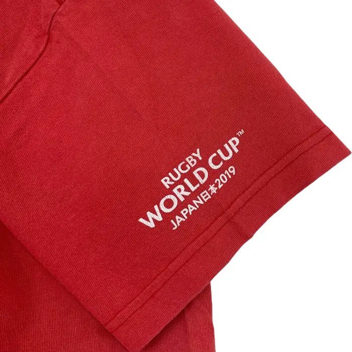 Vintage RUGBY WORLD CUP 2019 Japan Host Nation Jonah Lomu Tee Shirt Size US M / EU 48-50 / 2 - 6 Thumbnail