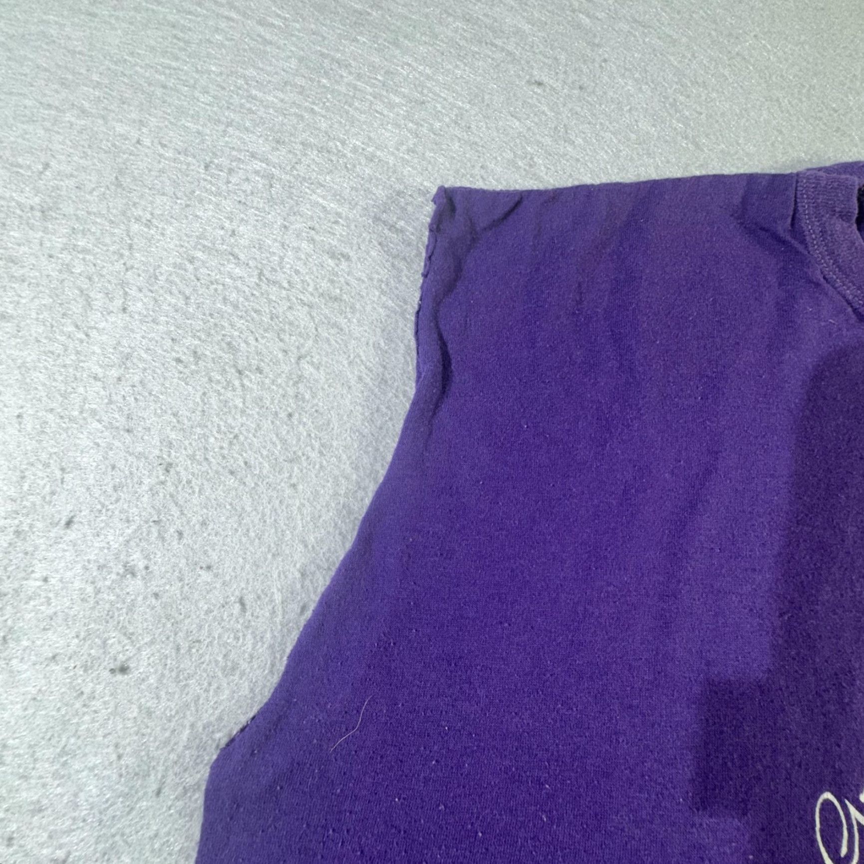 Russell Athletic VINTAGE Russell Athletic Shirt Mens XL Purple Grassroots Homeschoolers Sleeveless USA 90s Crew Neck Graphic Print Size US XL / EU 56 / 4 - 3 Thumbnail