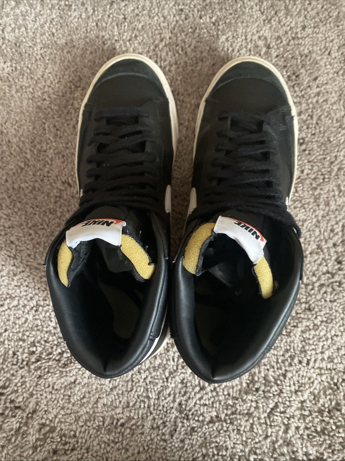 Nike Nike Blazer 77 Mid black vintage leather size 10.5 Size US 10.5 / EU 43-44 - 13 Thumbnail