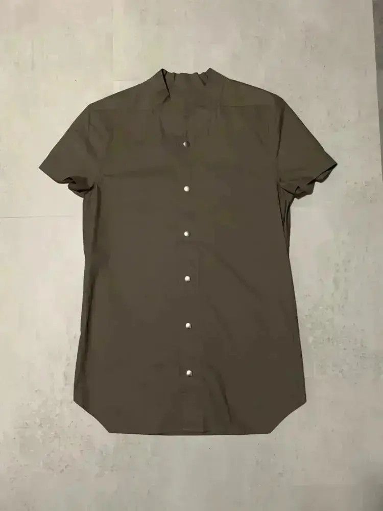 Rick Owens Sz 48 Rick Owens Mainline Basic Shirt Mojos918931 Size US M / EU 48-50 / 2 - 1 Thumbnail