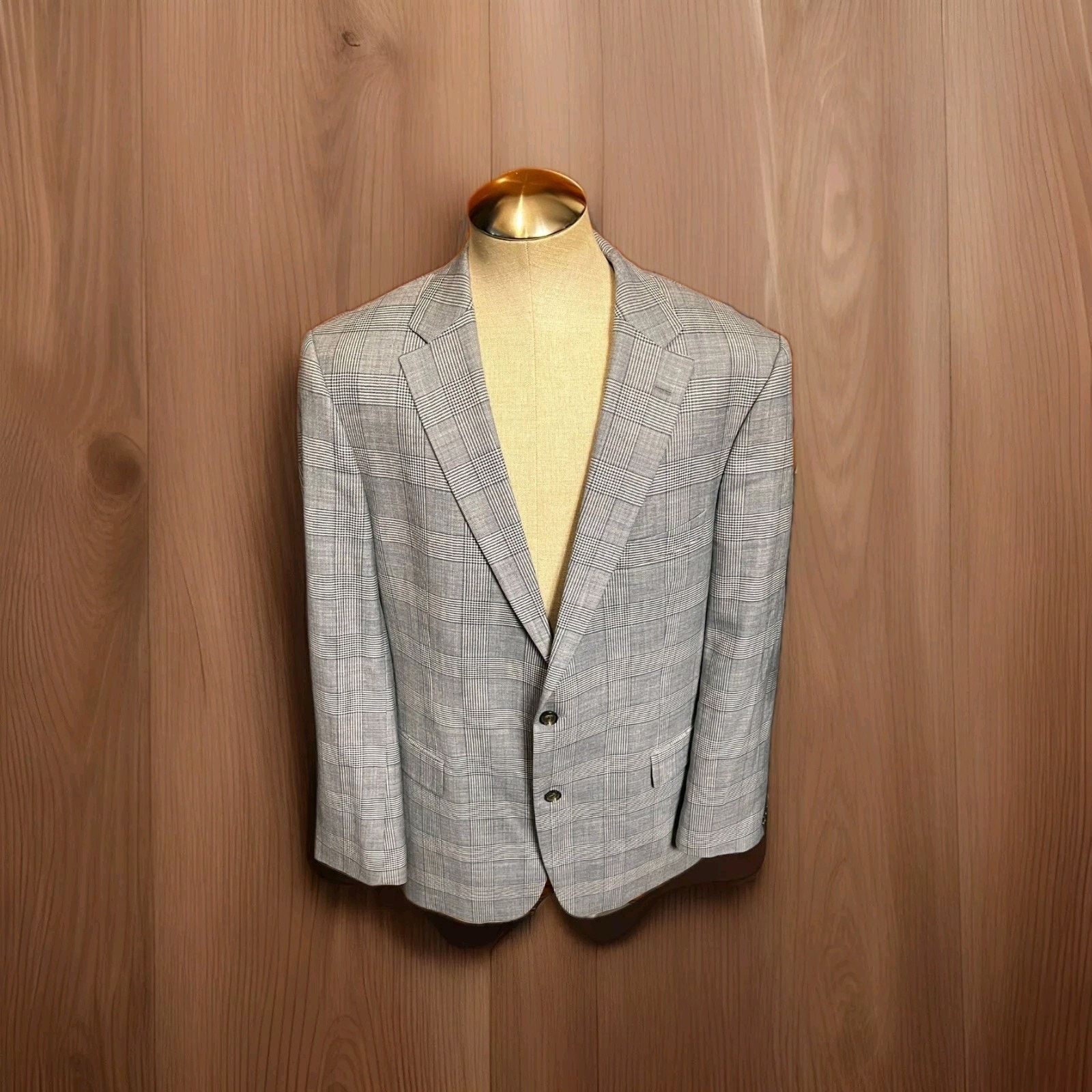 Hugo Boss Hugo Boss Mens Two Button Blazer Jacket Size 38R US/ 48R EU Size 38R - 10 Thumbnail