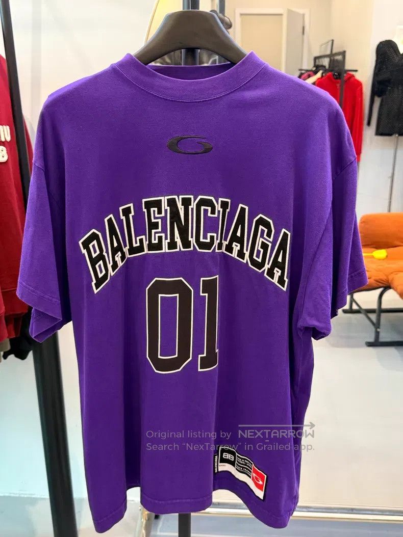 Balenciaga Balenciaga Basketball Series Number 01 Jersey Short