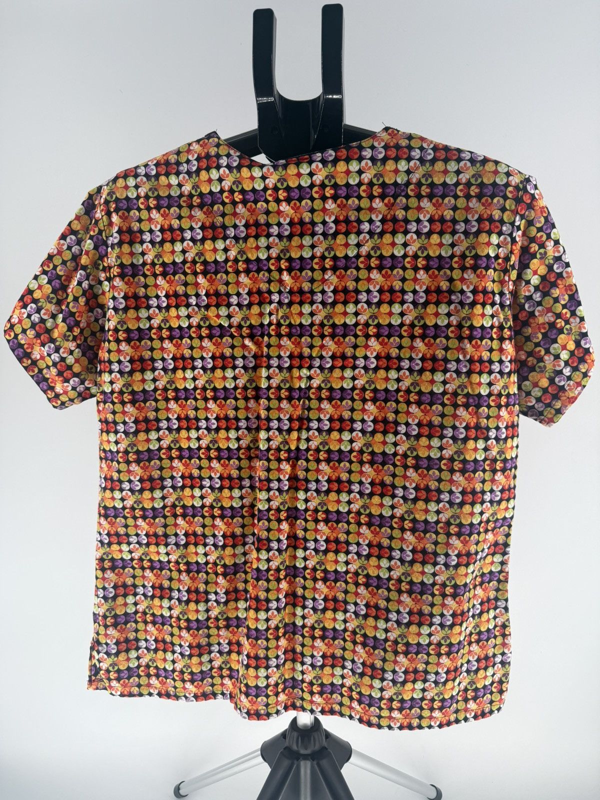 Other Vintage Landau Uniform Scrub Top Multi Floral Size Medium Size M / US 6-8 / IT 42-44 - 6 Thumbnail