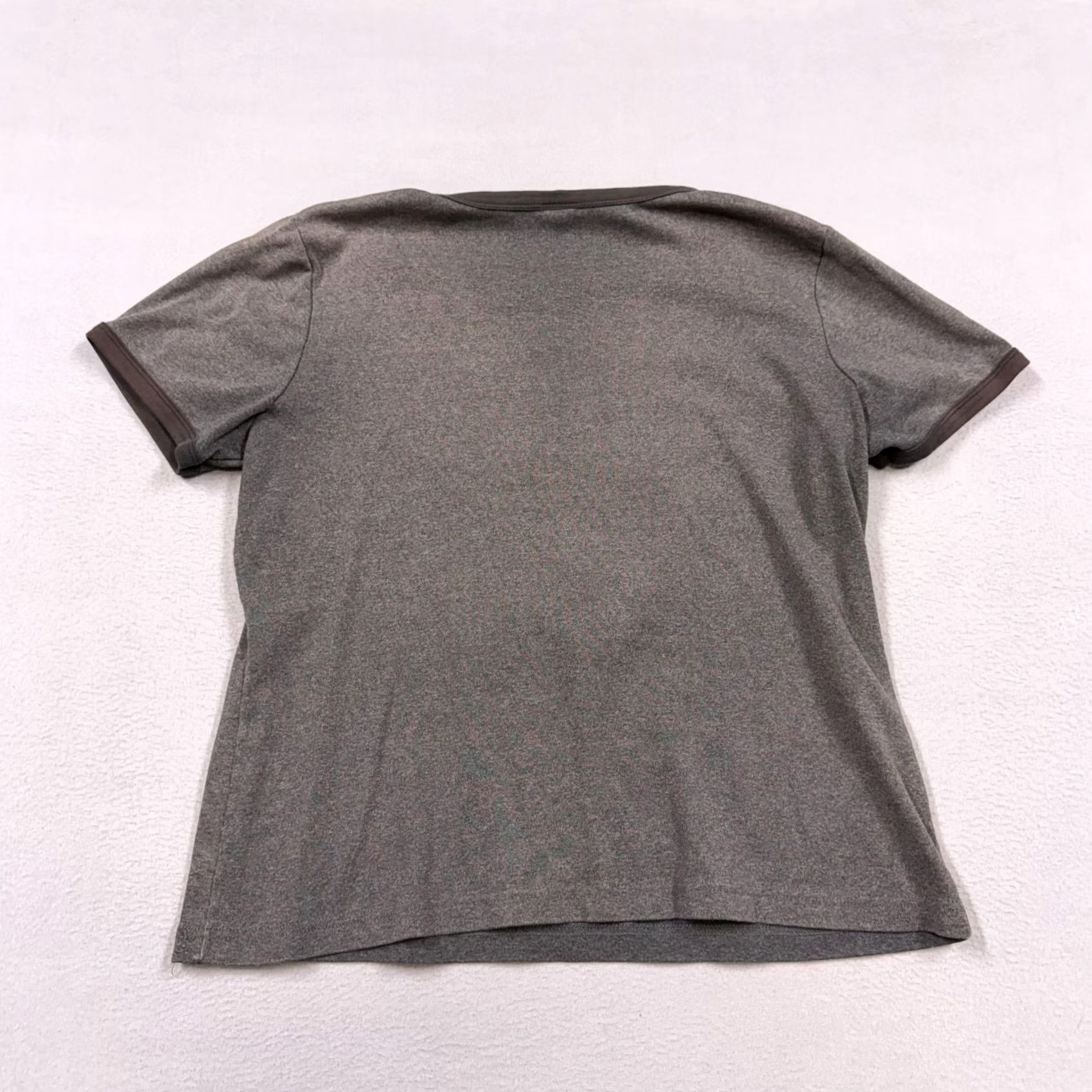 Vintage Tweety Bird Shirt Womens Large Gray Ringer I Play To Win Graphic T-Shirt Tee Size L / US 10 / IT 46 - 3 Thumbnail