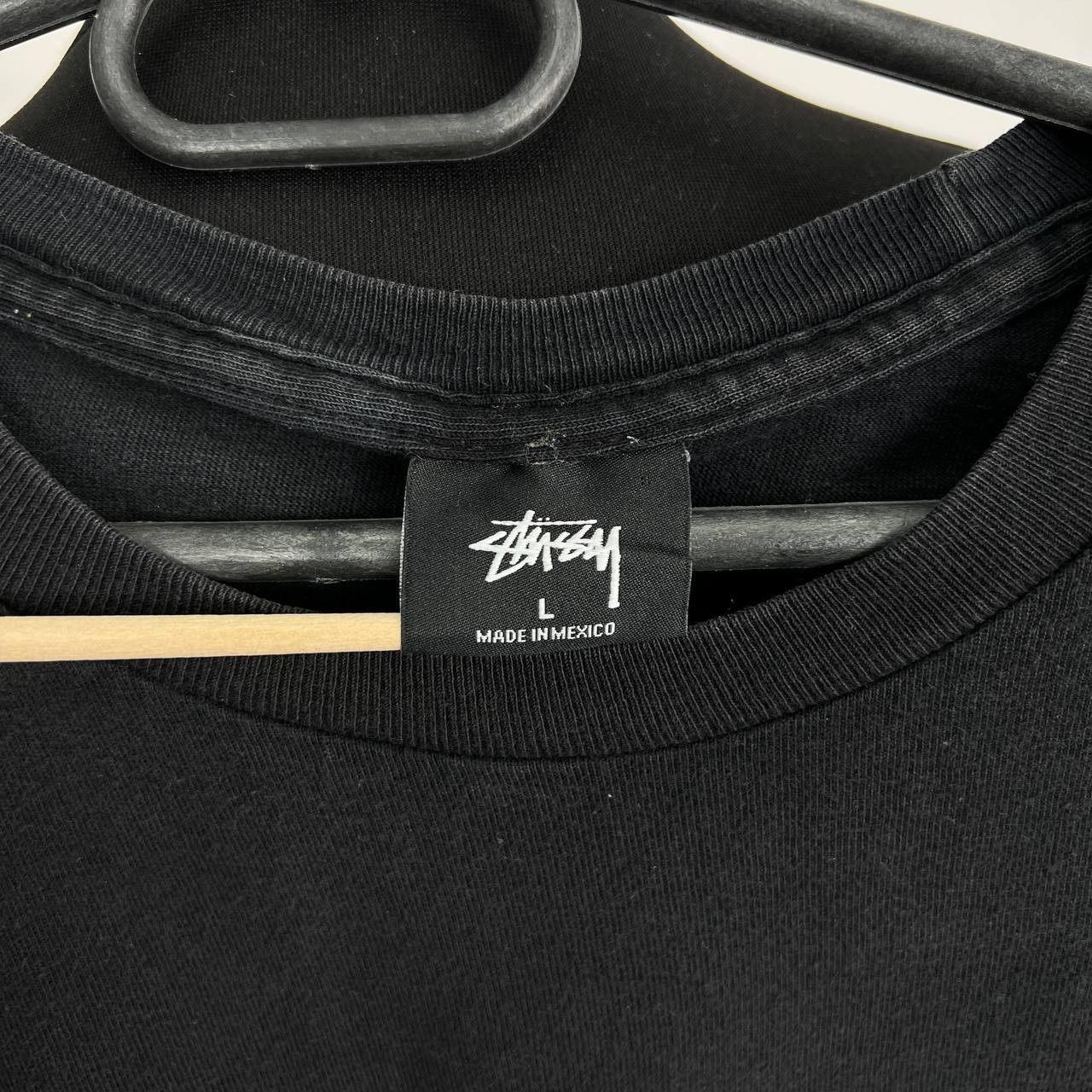 Stussy × Vintage Vintage Stussy Big Logo T-Shirt Made In Mexico Size US L / EU 52-54 / 3 - 10 Thumbnail