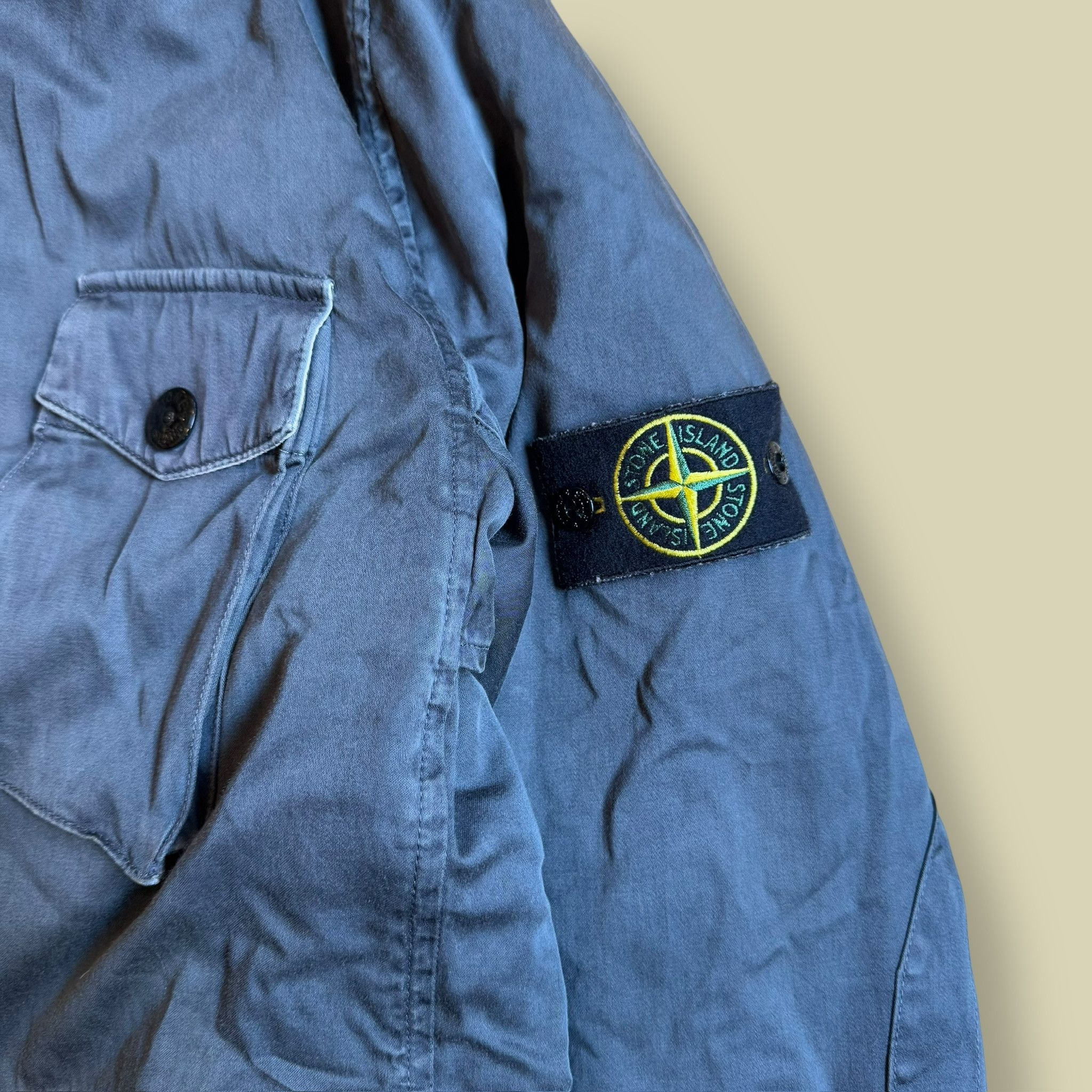 Stone Island Stone Island Blue Jacket with removable wool lining Size US XL / EU 56 / 4 - 6 Thumbnail