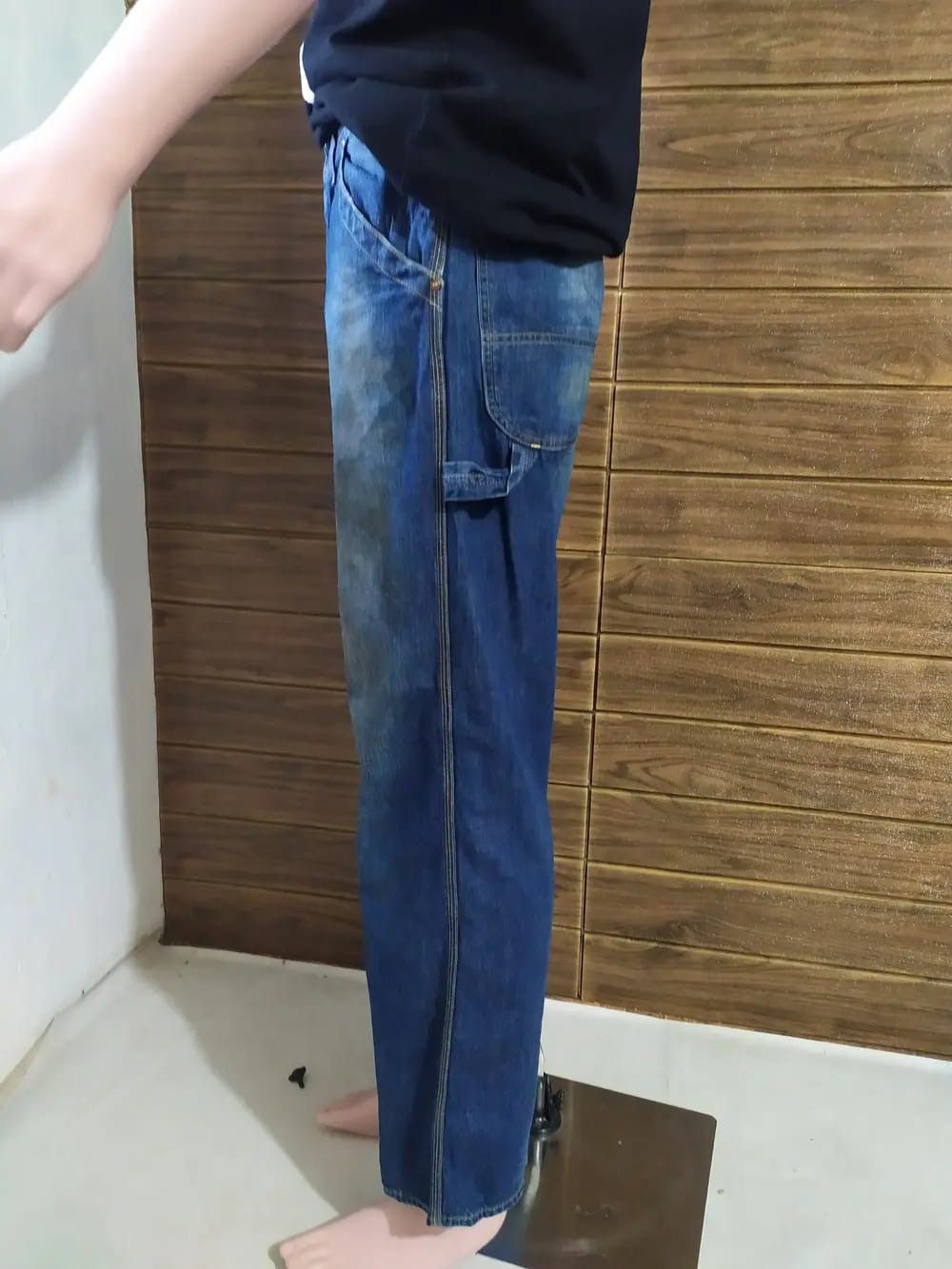 Bape Bape Trashed Carpenter Denim Size US 31 - 17 Thumbnail