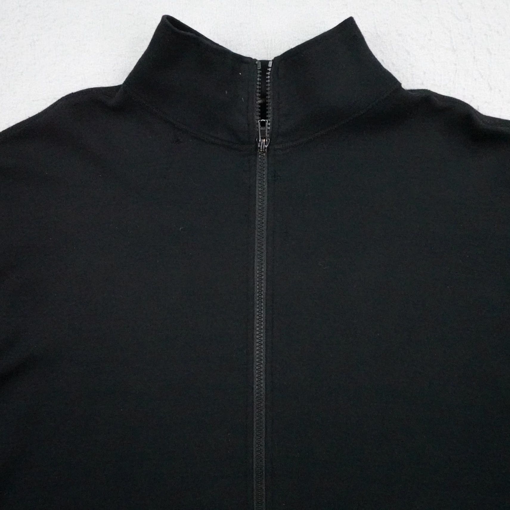 Vintage Minus 33 Jacket Mens XL Black Superfine Merino Wool Full Zip Sweater Hiking Size US XL / EU 56 / 4 - 2 Thumbnail